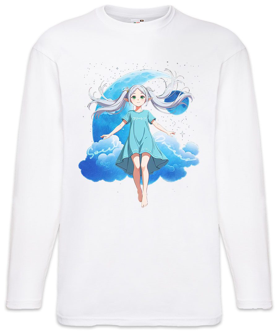 Langarmshirt Sousou Pyjama Langarm T-Shirt Anime Heiter Himmel Frieren Mage Eisen