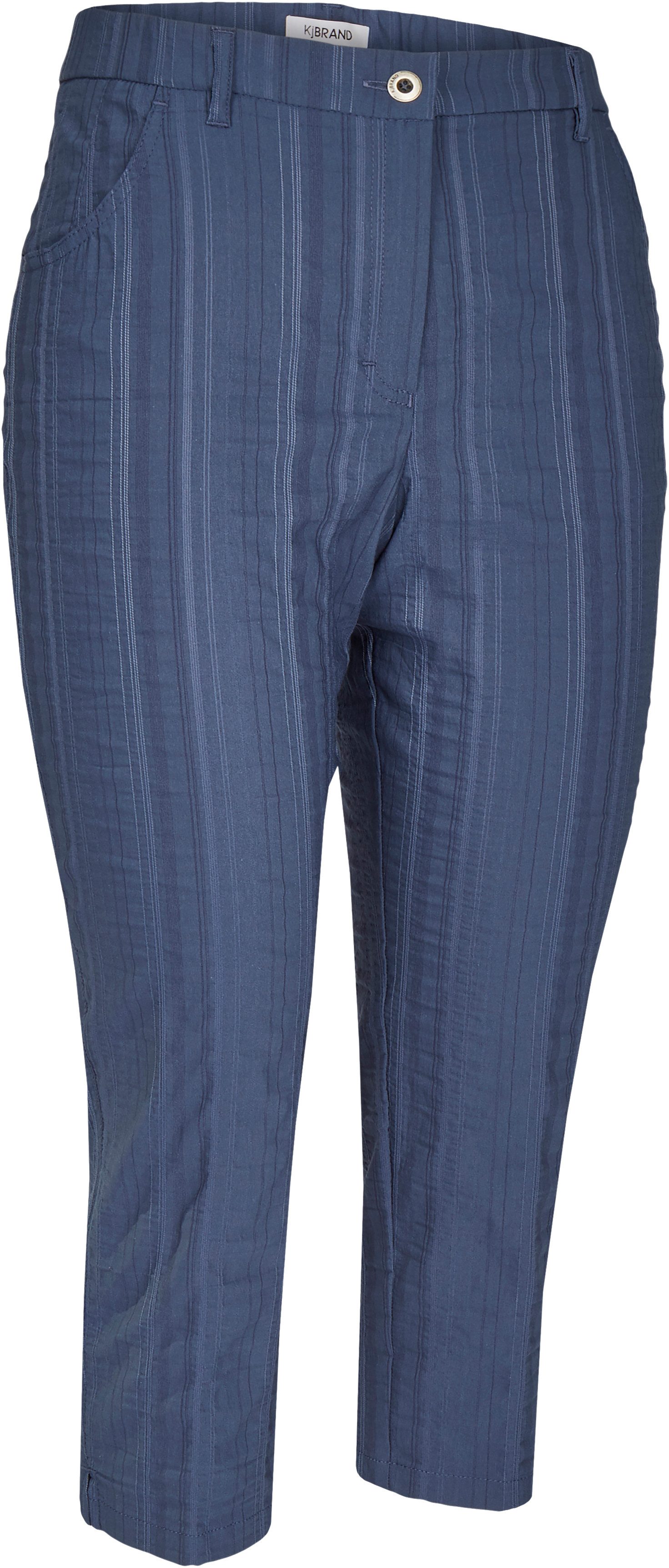 mittelblau gestreift