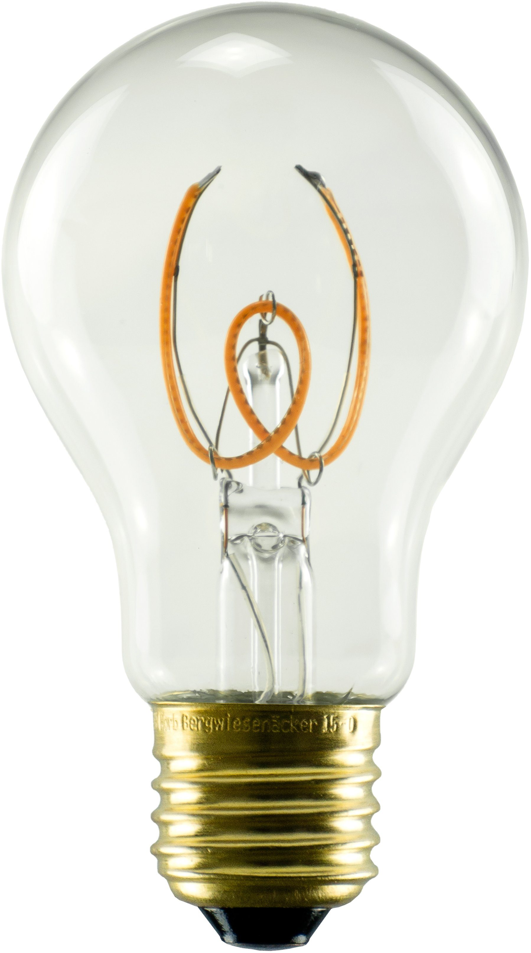 SEGULA LED-Leuchtmittel Soft Line, E27, 1 St., Warmweiß, dimmbar, Soft Glühlampe klar, E27, E27