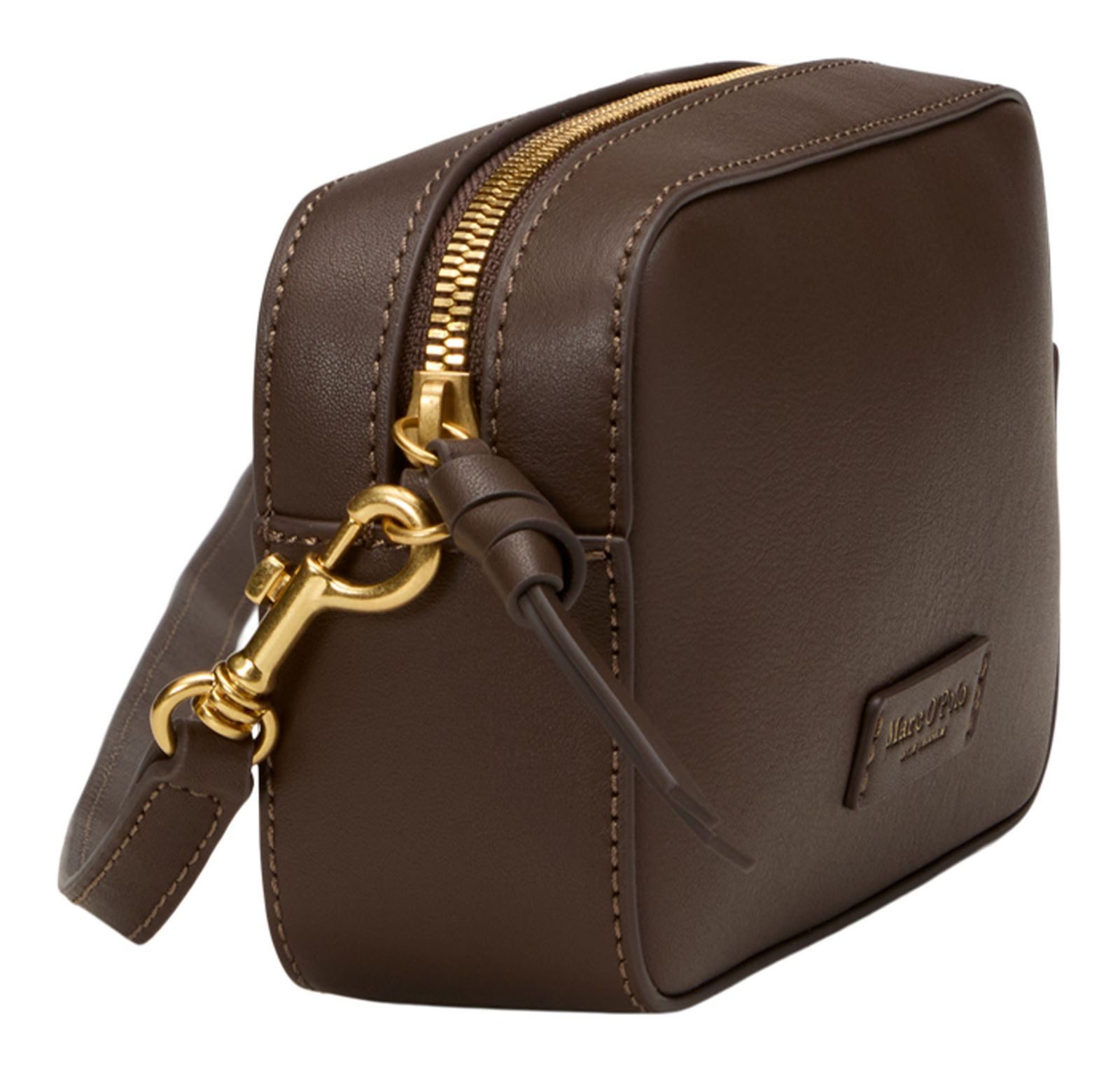 Marc O'Polo Umhängetasche Crossbody Bag, aus echtem Rindsleder