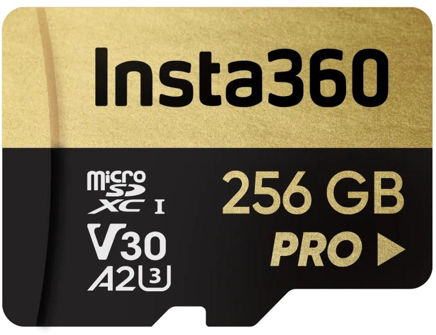 Insta360 microSDXC 256GB V30 A2 U3 Speicherkarte