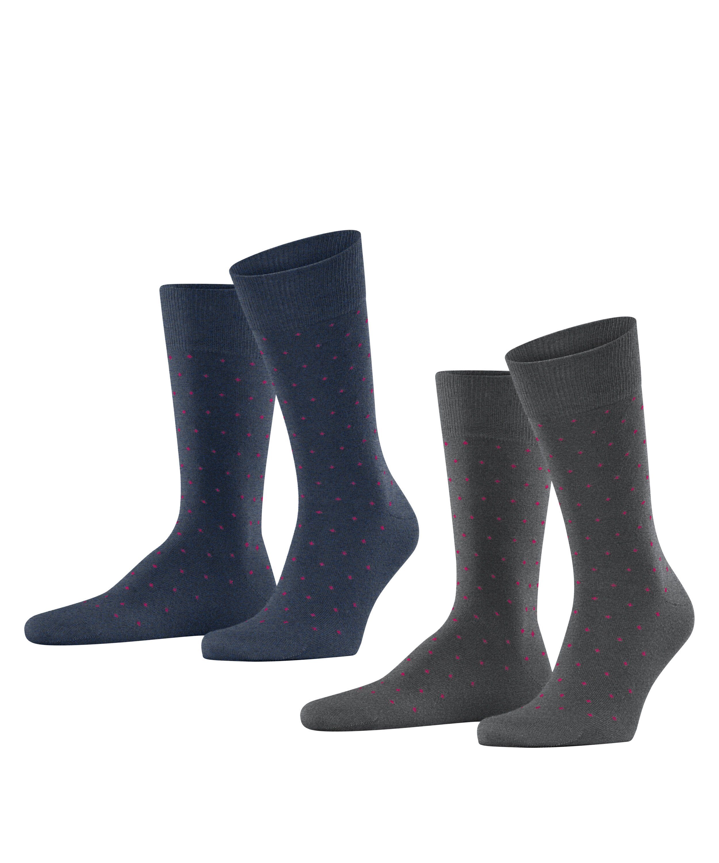 (0060) Fine 2-Pack sortiment Socken Esprit Dot (2-Paar)