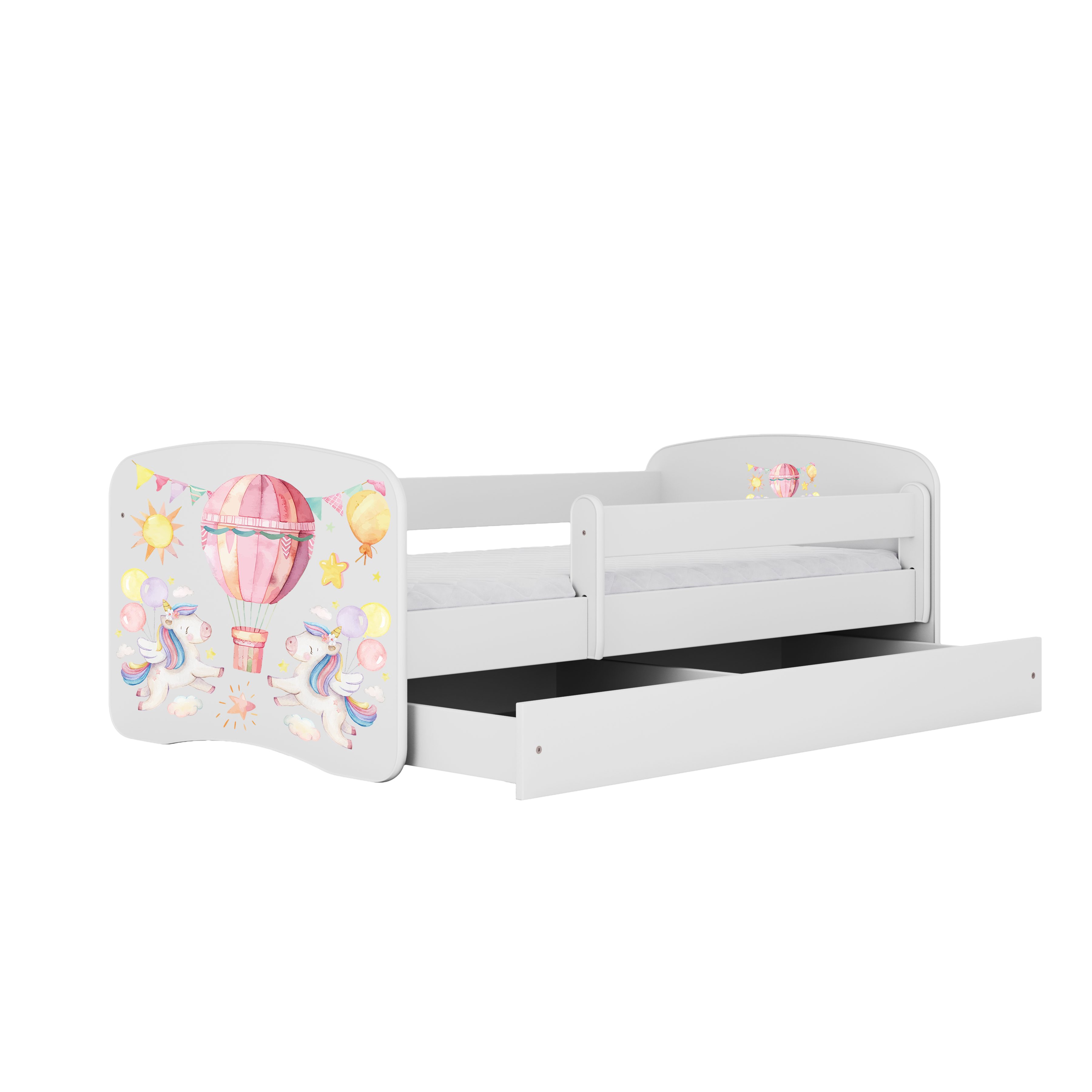 Bjird Kinderbett Jugenbett Weiß 140x70 160x80 günstig online kaufen