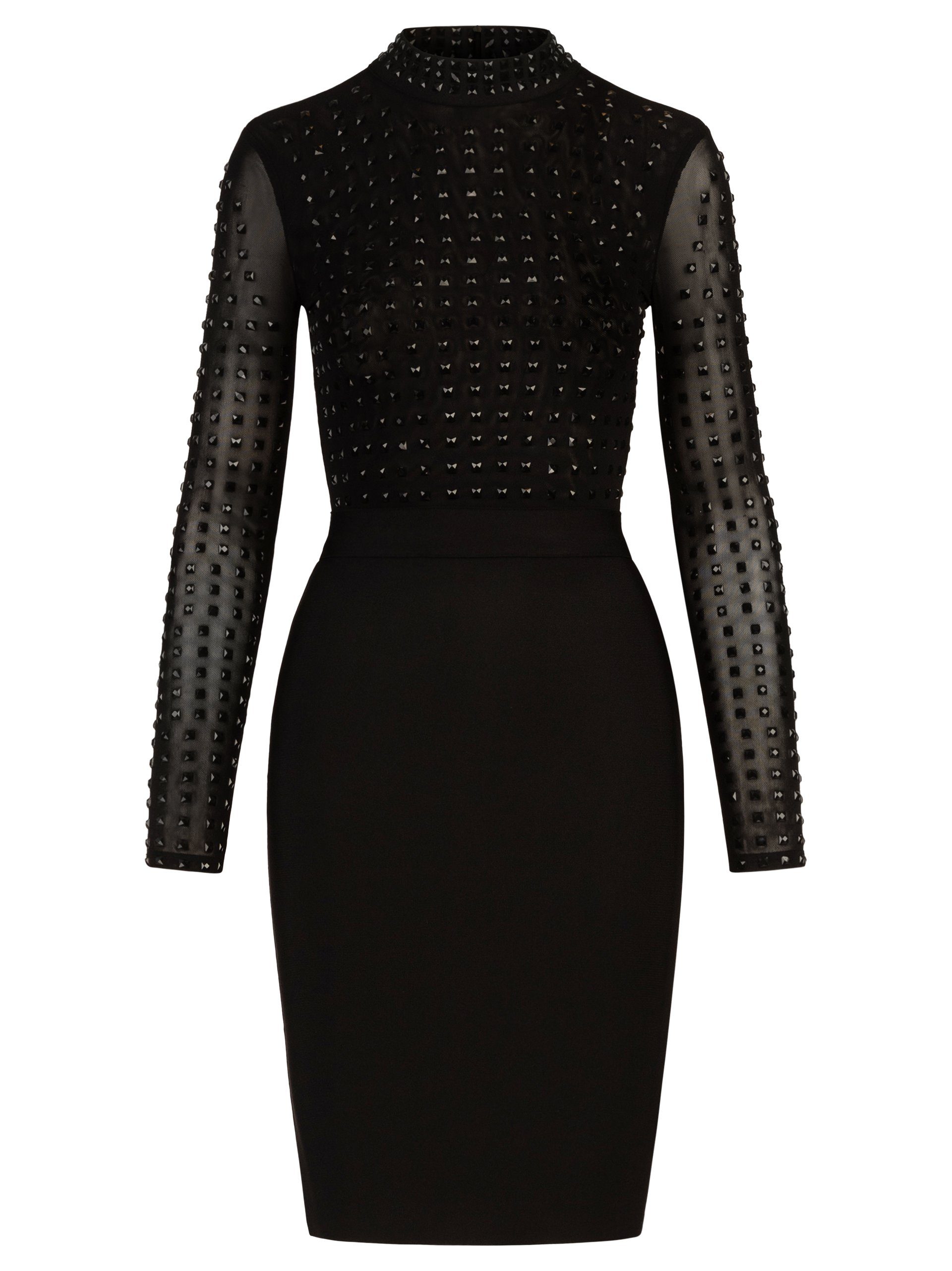 Kraimod Abendkleid aus hochwertigem Material mit Rundhals