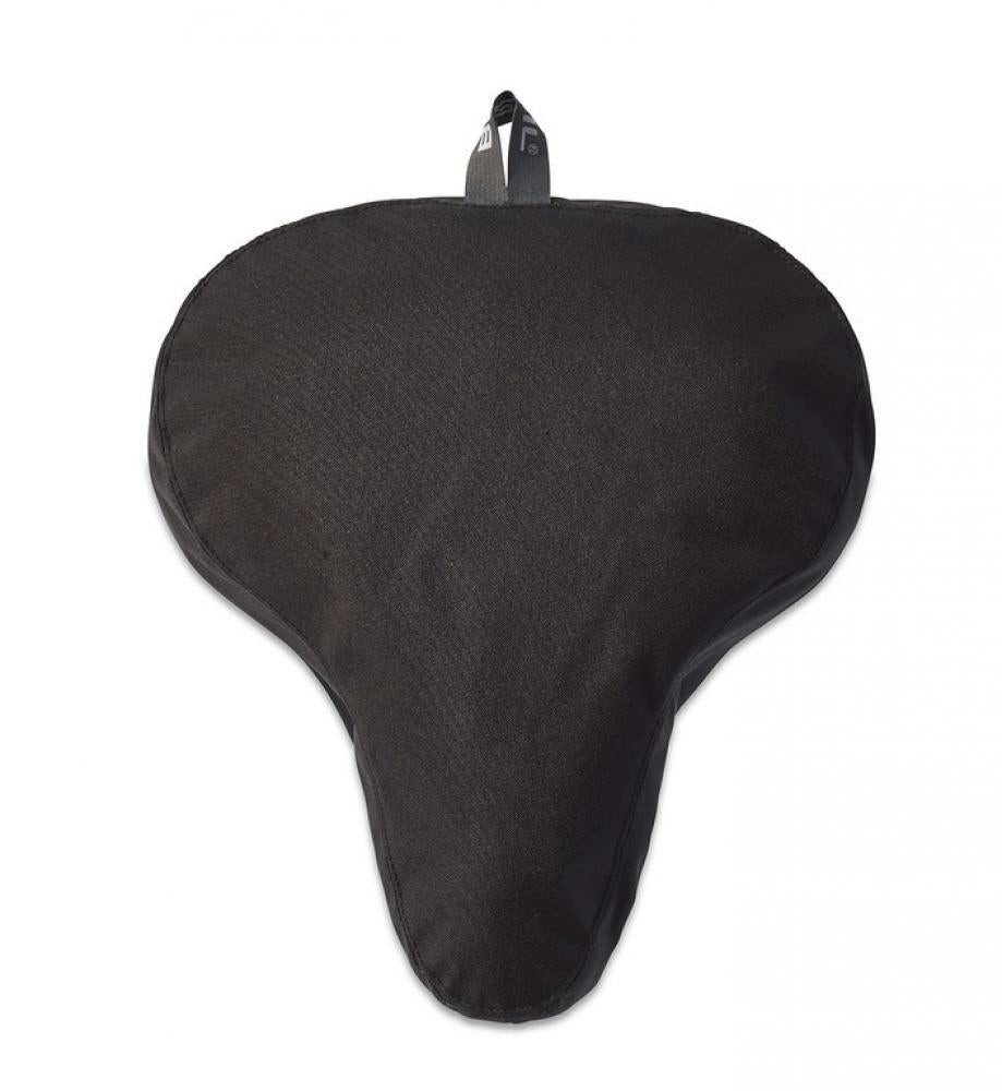 Basil Fahrradsattel Basil GO Sattelüberzug Solid Black - wasserdicht, 28 × 23 × 1 cm, Gumm