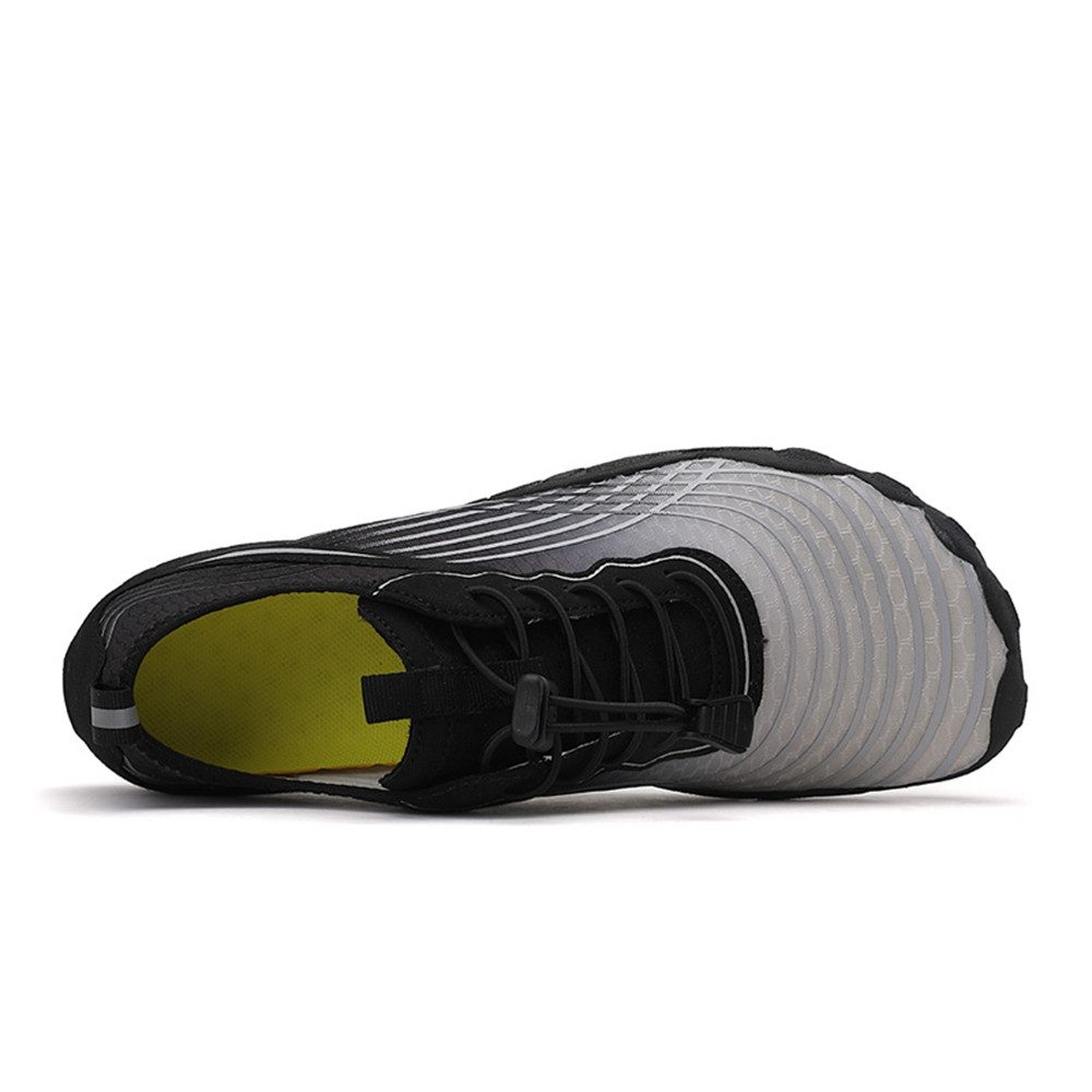 HUSK'SWARE Barfußschuh (VerschleiBfeste Sohle, gute Traktion) Hohe Atmungsaktivität, komfortable weite Socken-Schuhe