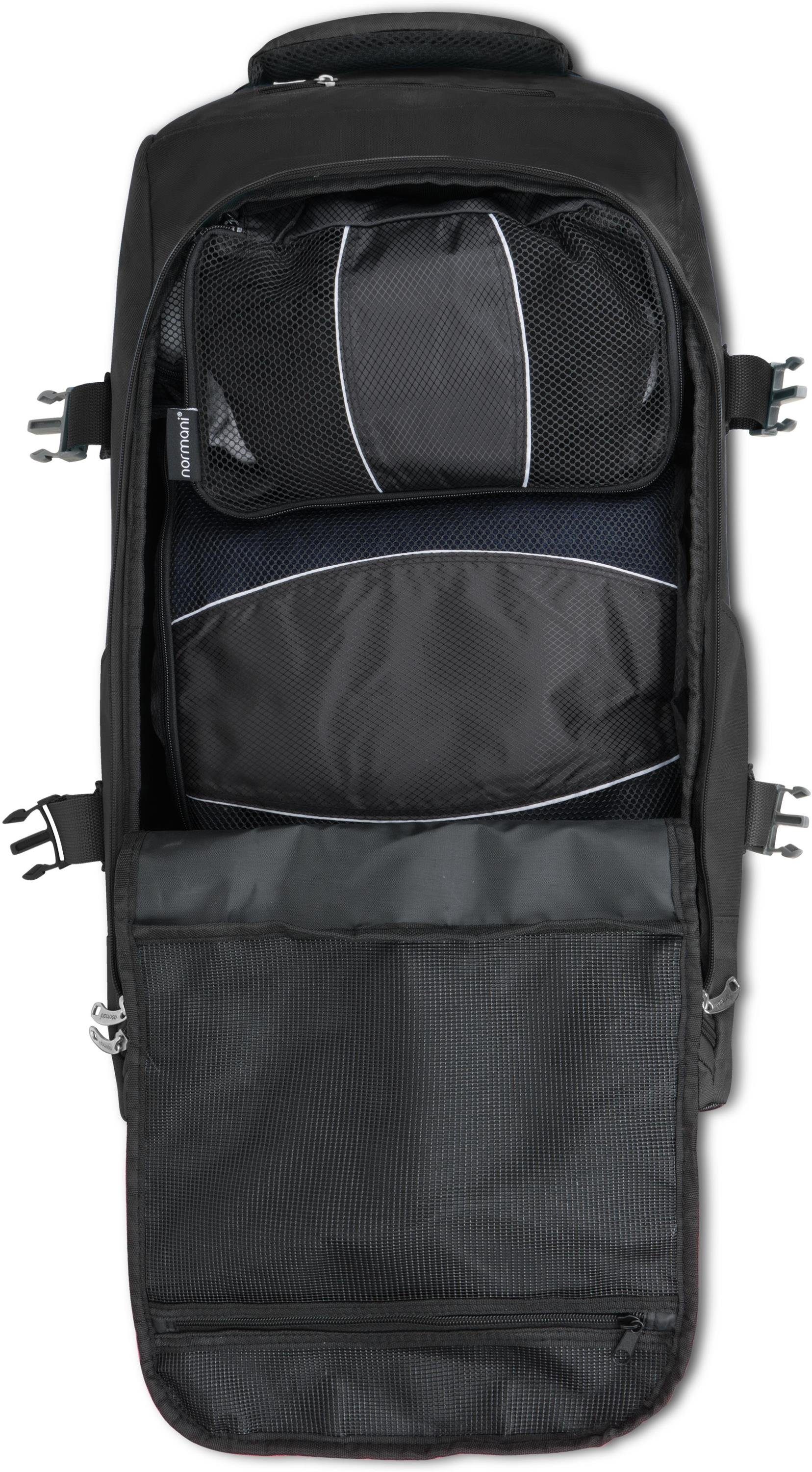 normani Reisetasche, Rucksack mit Trolleyfunkion 90 günstig online kaufen