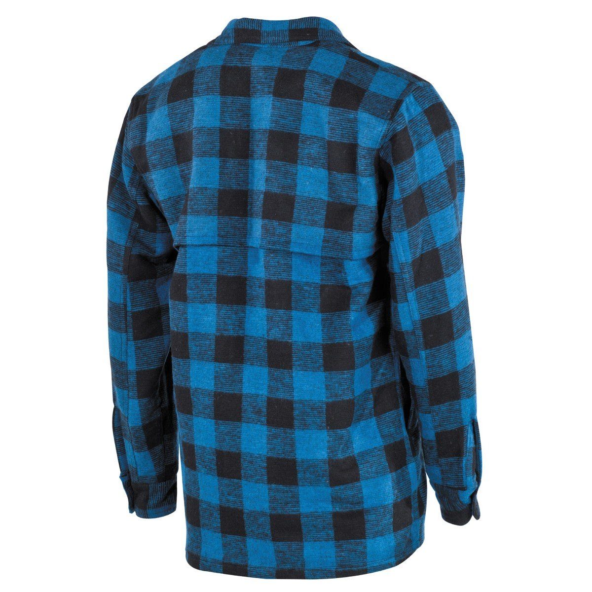 FoxOutdoor Outdoorhemd Holzfällerhemd, blau-schwarz, kariert günstig online kaufen