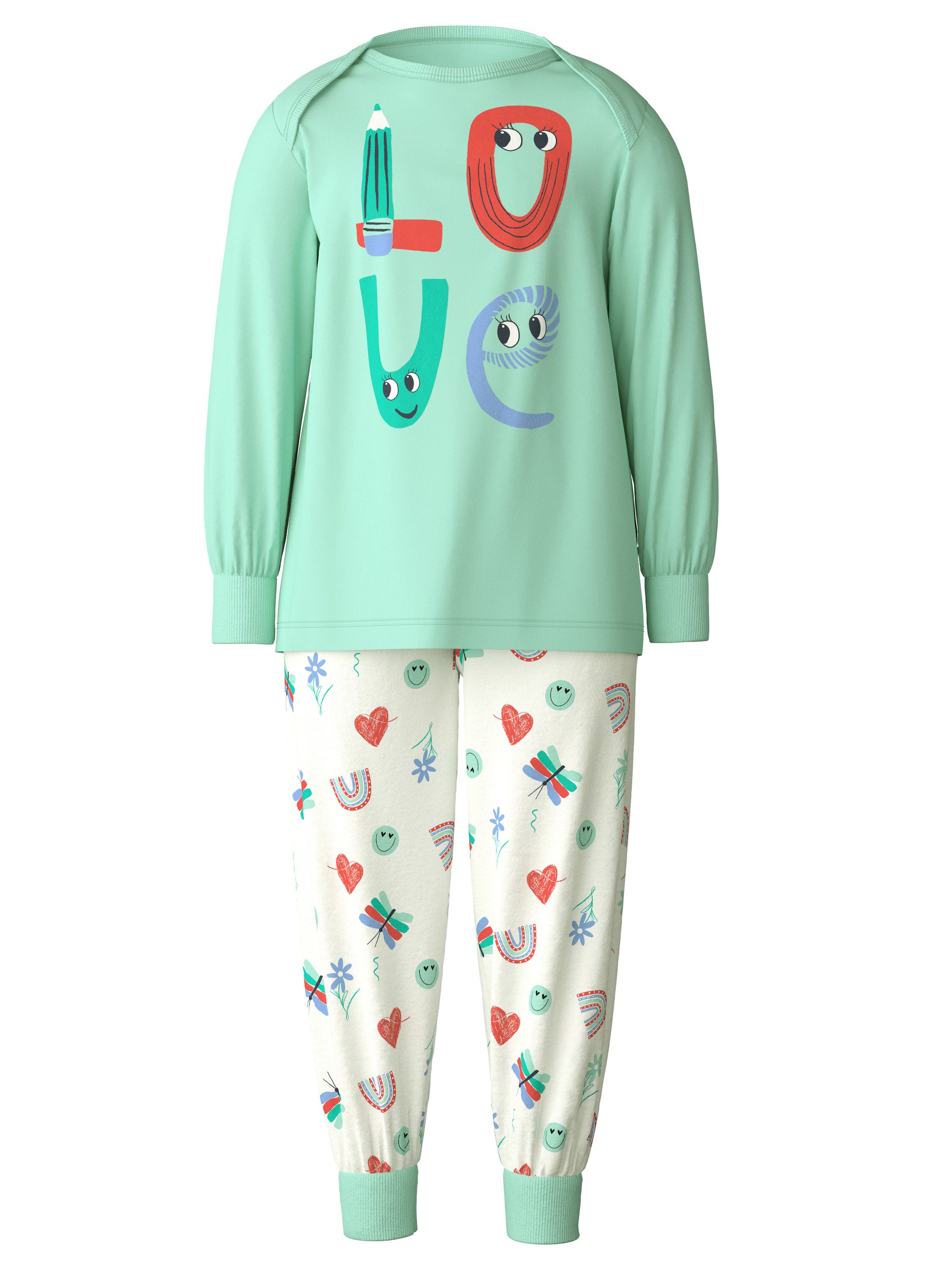 CALIDA Pyjama Toddlers Doodle Kinder (2 tlg)