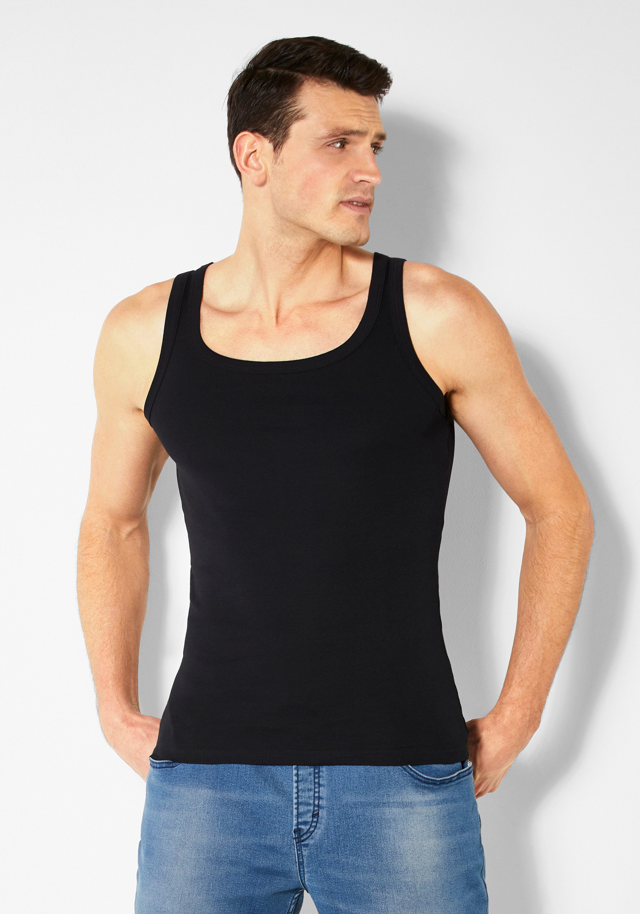 H.I.S Tanktop (Packung, 2-tlg) schlichtes Basic, auch zum Unterziehen
