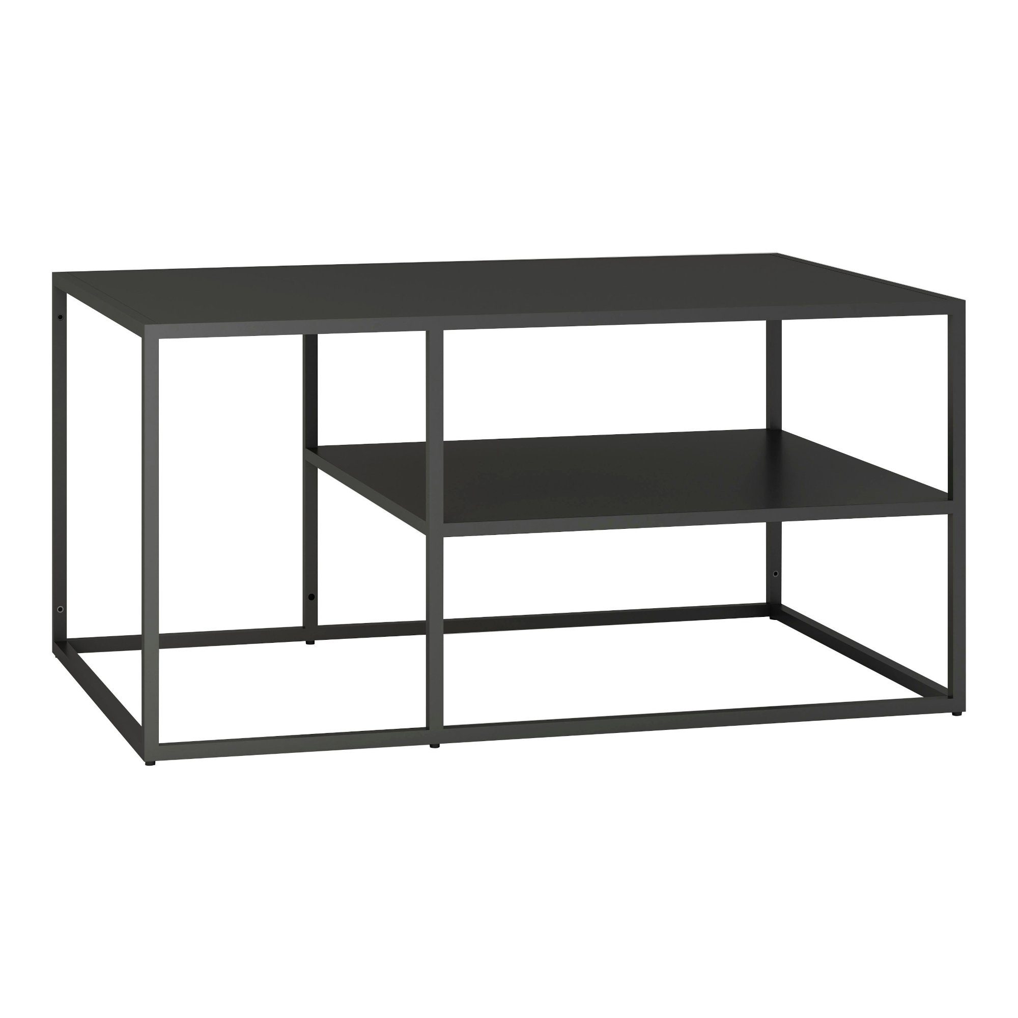 en.casa Couchtisch, »Solund« Beistelltisch Stahl 45x90x60 günstig online kaufen