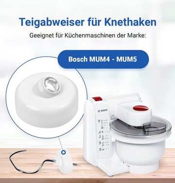 VIOKS Knethaken - Abstreifer, Teigabweiser Knethakenabdeckung für Bosch Mum 5 und Mum 4 Küchenmaschine