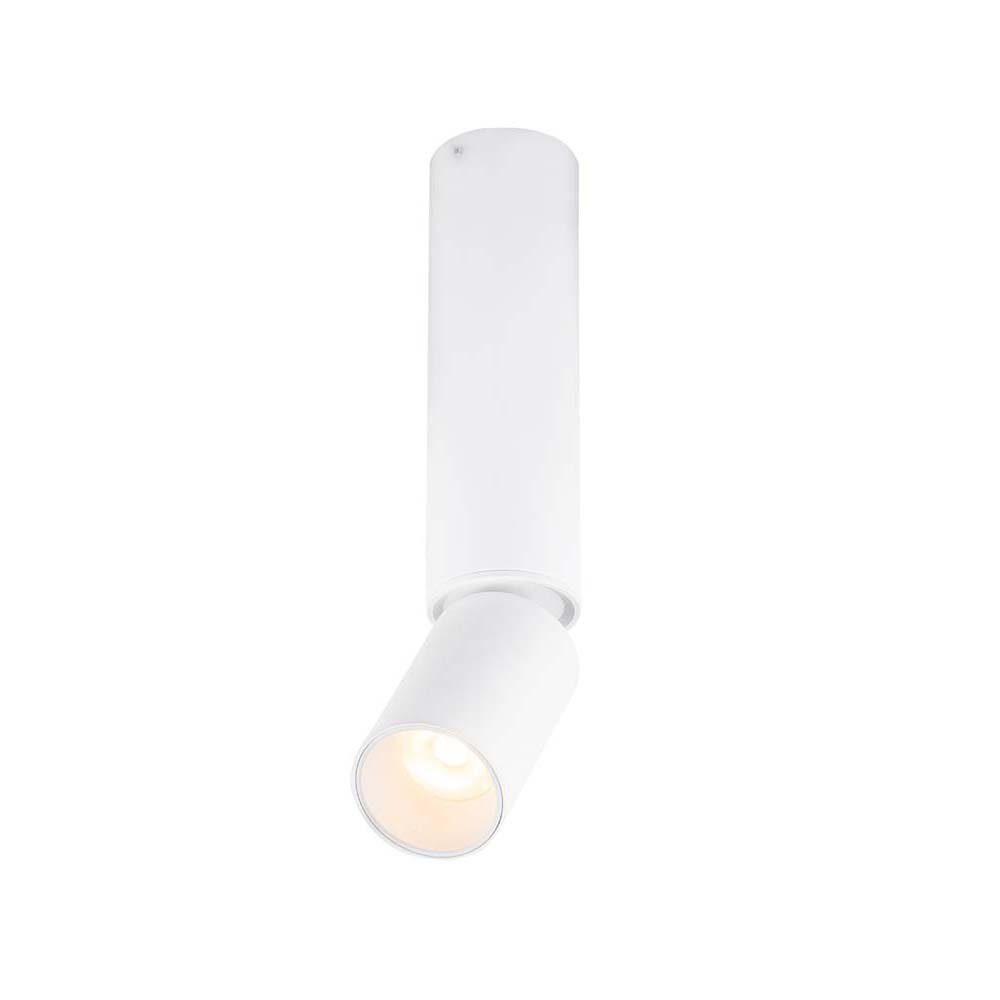 etc-shop LED Deckenleuchte, LED-Leuchtmittel fest verbaut, Warmweiß, LED Decken Lampe Leuchte Beleuchtung Metall Aluminium Weiß Spot