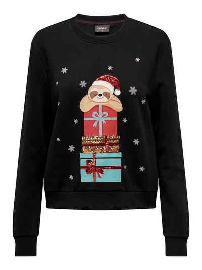 ONLY Sweater ONLYDA CHRISTMAS L/S O-NECK BOX SWT