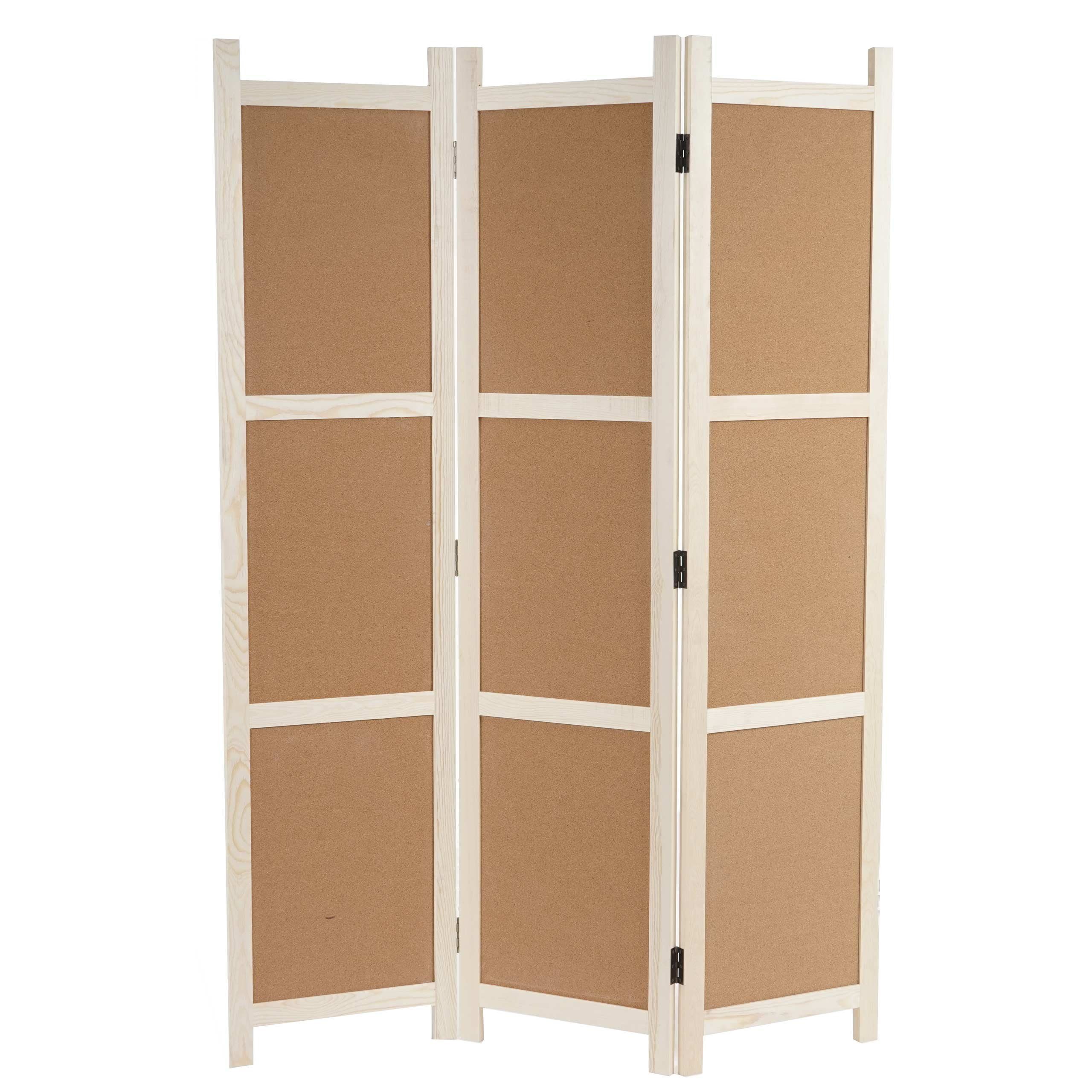 MCW Paravent MCW-G52, Doppelseitige Pinnwand, Optische Vergrößerung des vorhandenen Raums. € 113,99