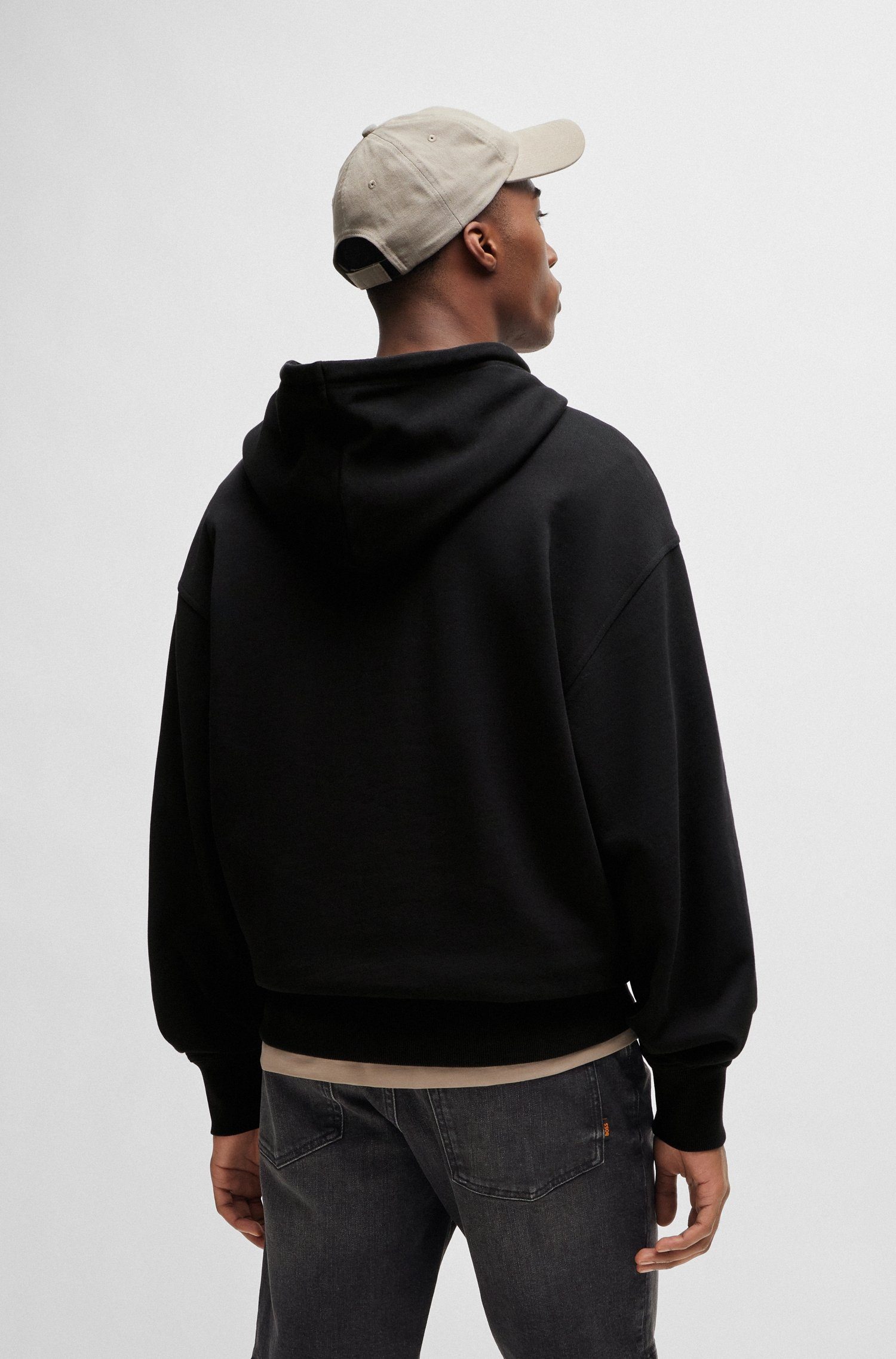 BOSS ORANGE Kapuzensweatshirt WeSmallhood mit Kängurutasche