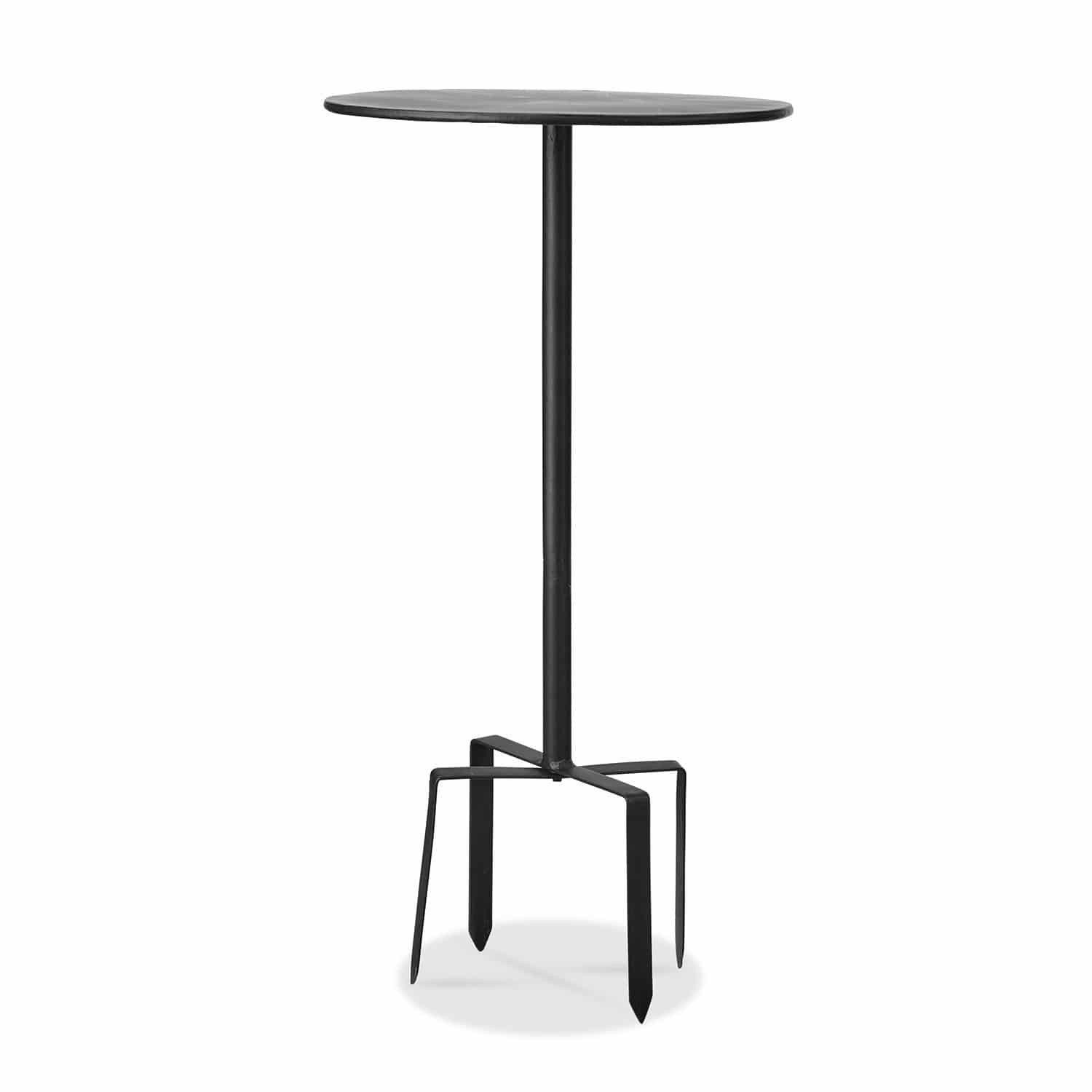 Mirabeau Gartentisch Tischchen Fermont schwarz günstig online kaufen