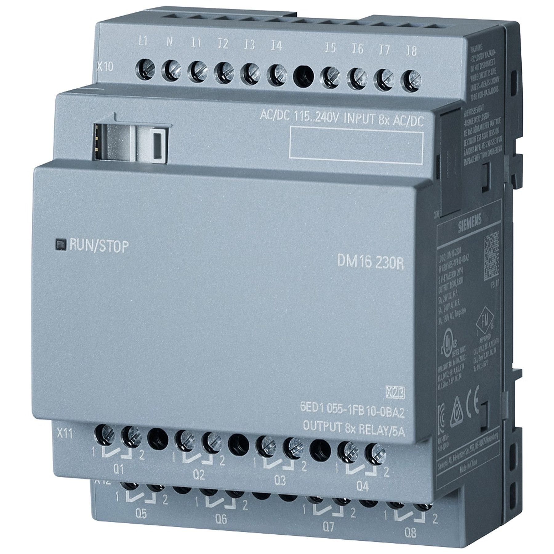SIEMENS SPS-Erweiterungsmodul LOGO! DM16 230R Smart-Home-Zubehör