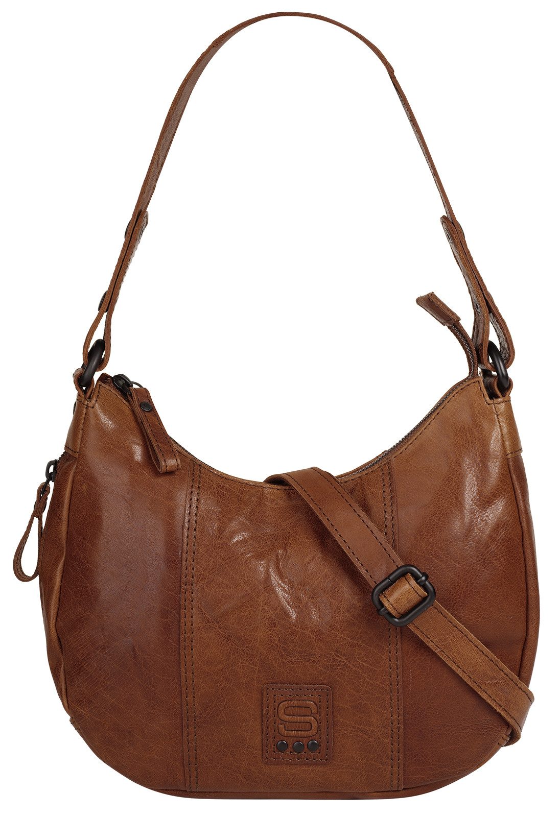 Spikes & Sparrow Umhängetasche, echt Leder günstig online kaufen