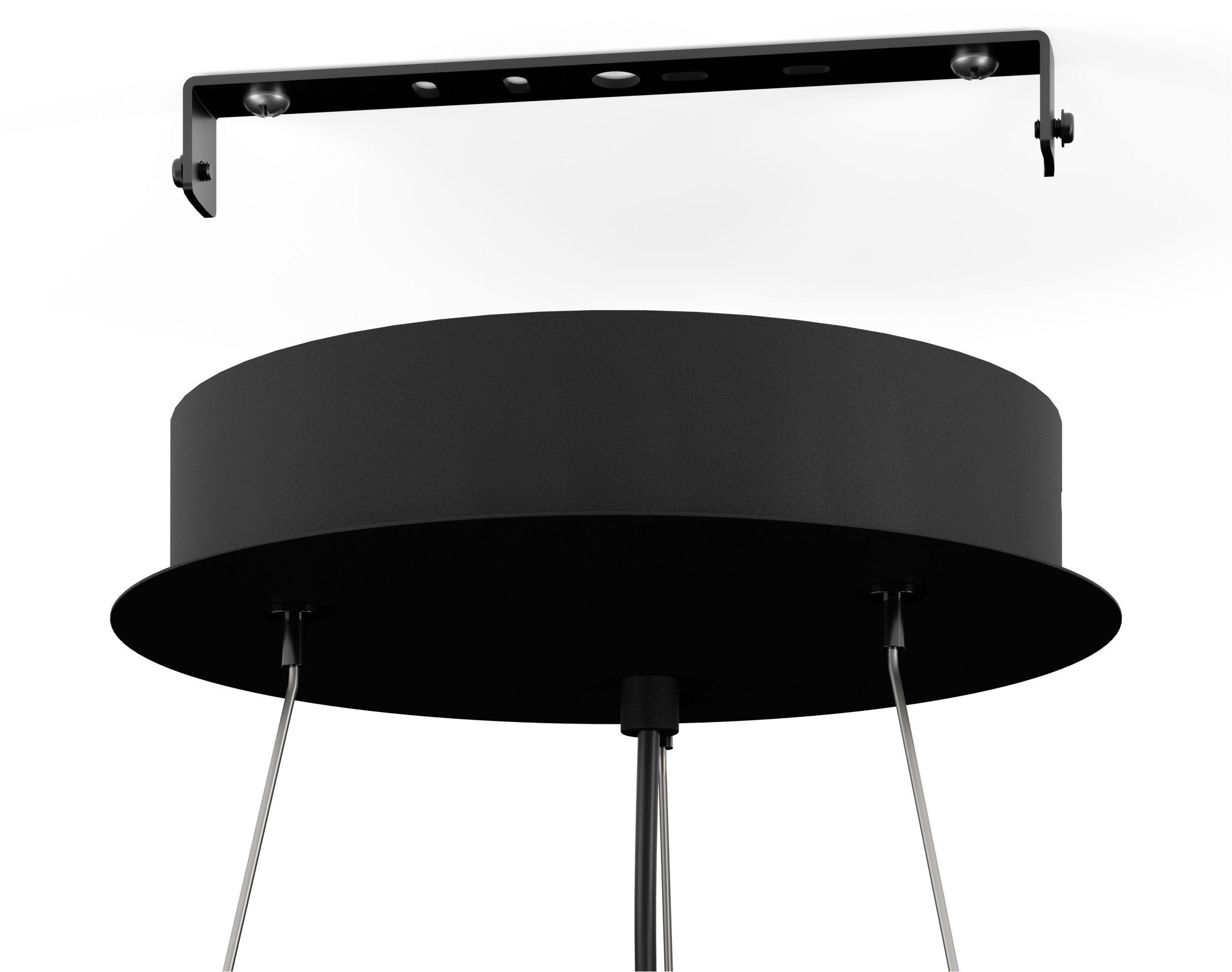 EGLO Hängeleuchte ARISCANI 1 Pendellampe - Stahl - E27 - 3X60W - IP20, ohne Leuchtmittel, Hängelampe, Deckenlampe, Wohnzimmer, Esszimmer, H110 x Ø42,5 cm – Bild 5 von 5