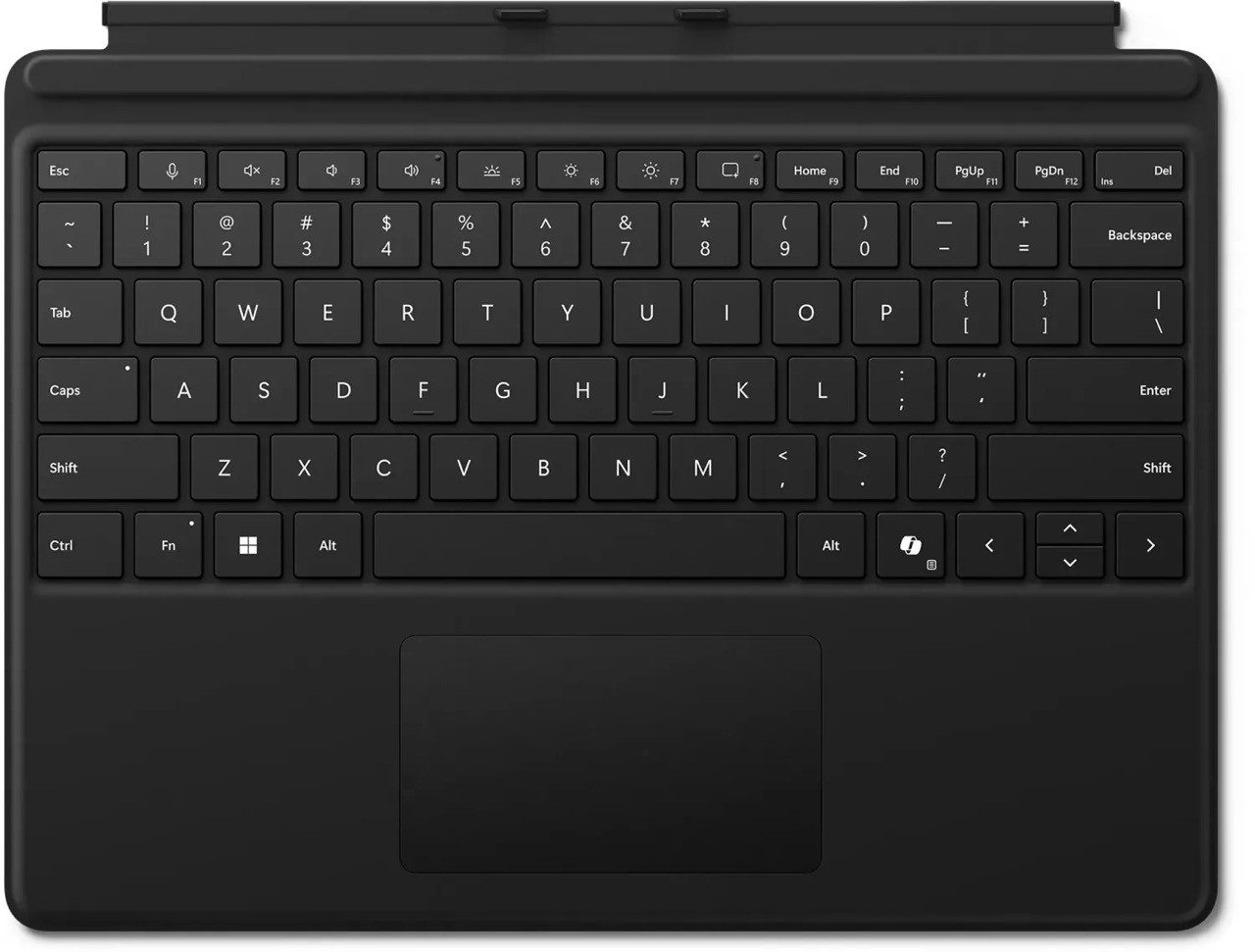 Microsoft Surface Pro Keyboard mit Copilot-Taste, schwarz, Business Tablet-Tastatur