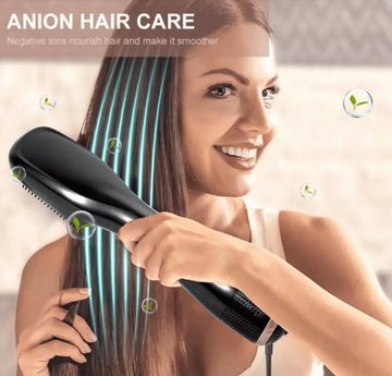 Lalano`S Cosmetics Haartrockner One Step Volumizer Hair Dryer Warmluftbürste, 1200,00 W, 3 in 1 Hairstylist Haarglättbürste