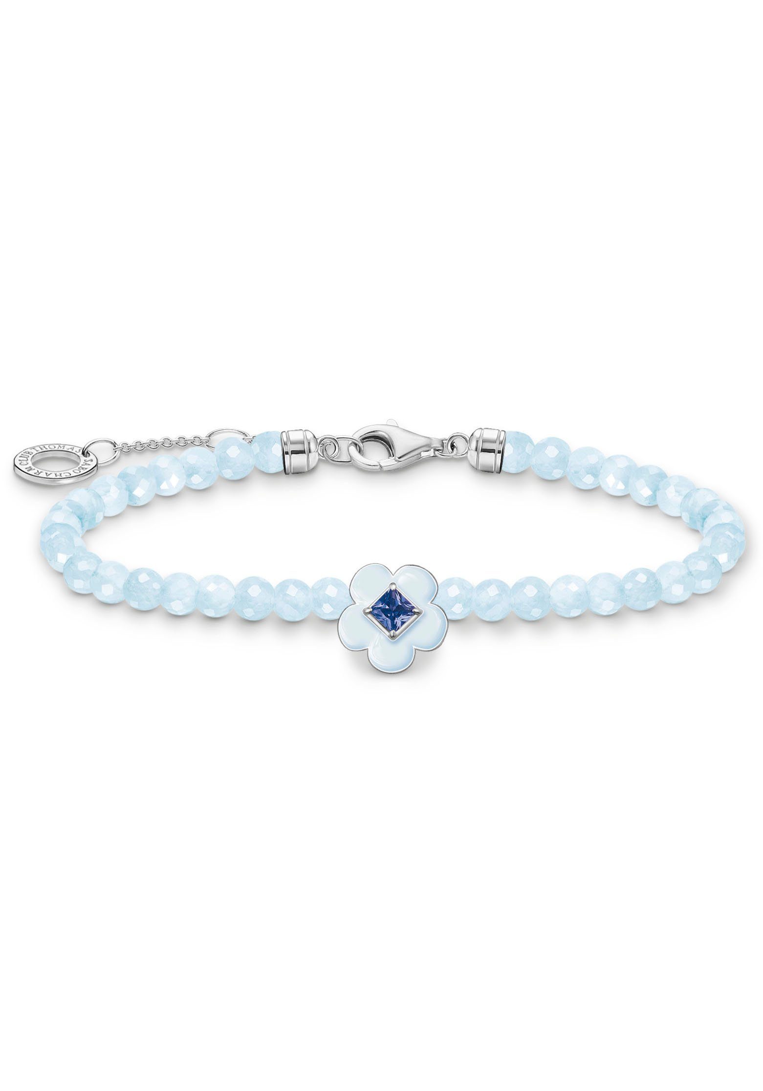 Pandora Damen-Kette Kreuz Silber mit Blauen Steinen Geschenkset günstig kaufen