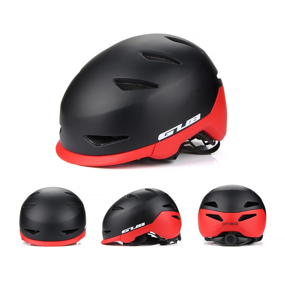 MidGard Fahrradhelm GUB City Race Fahrradhelm für Erwachsene unisex, e-Bike Helm