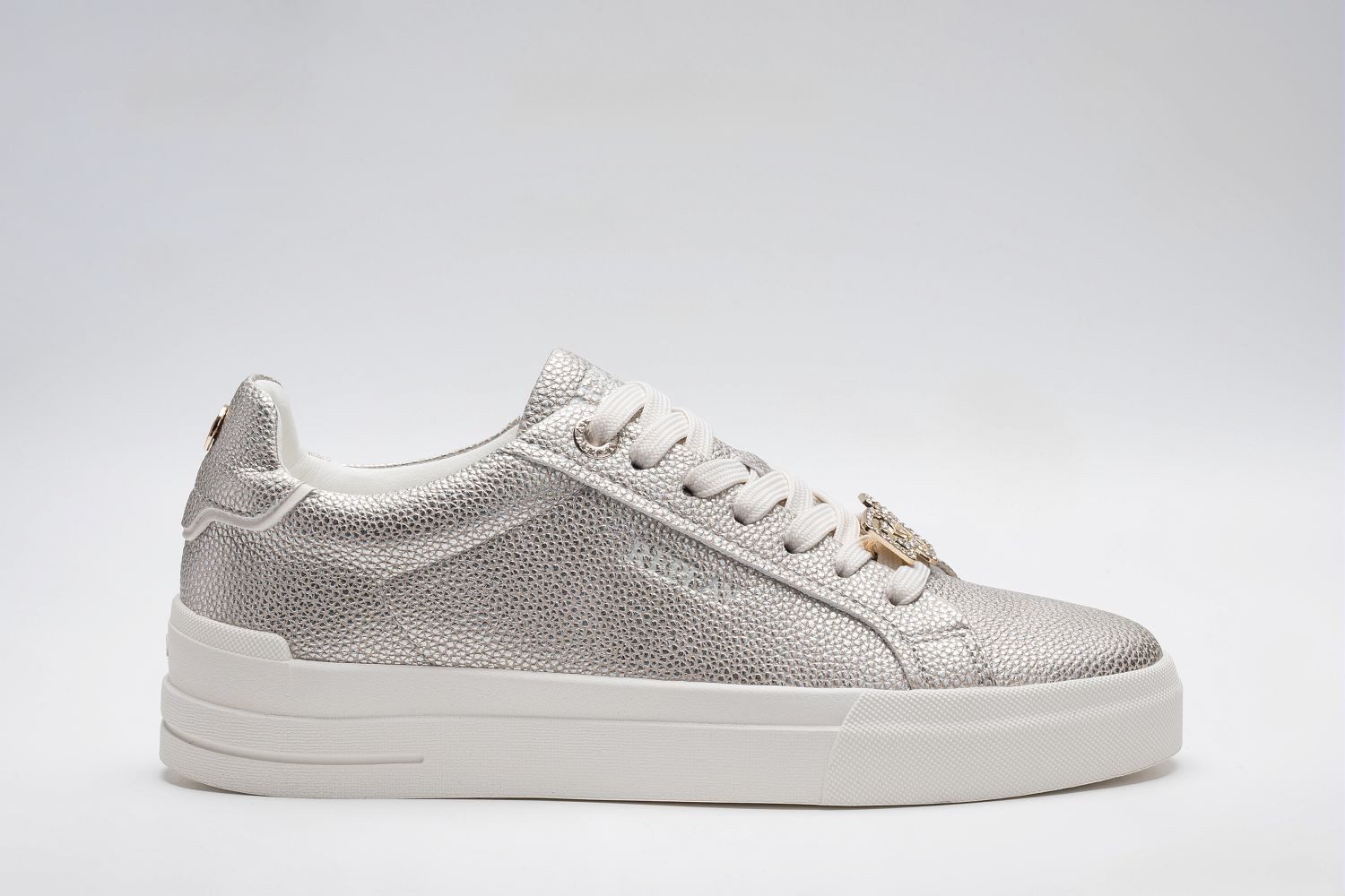 Replay Plateausneaker Schnürschuh, Halbschuh, Freizeitsneaker in Metallic-Optik