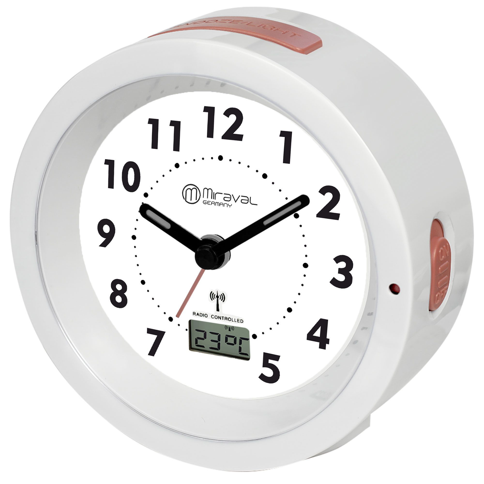 Miraval Funkwecker Funkwecker 95 Db Seniorenwecker extra laut große Ziffer günstig online kaufen