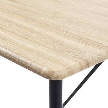 DOTMALL Bartisch Stehtisch MDF-Tischplatte und Metallbeine, Küche,eckig,Modern Design