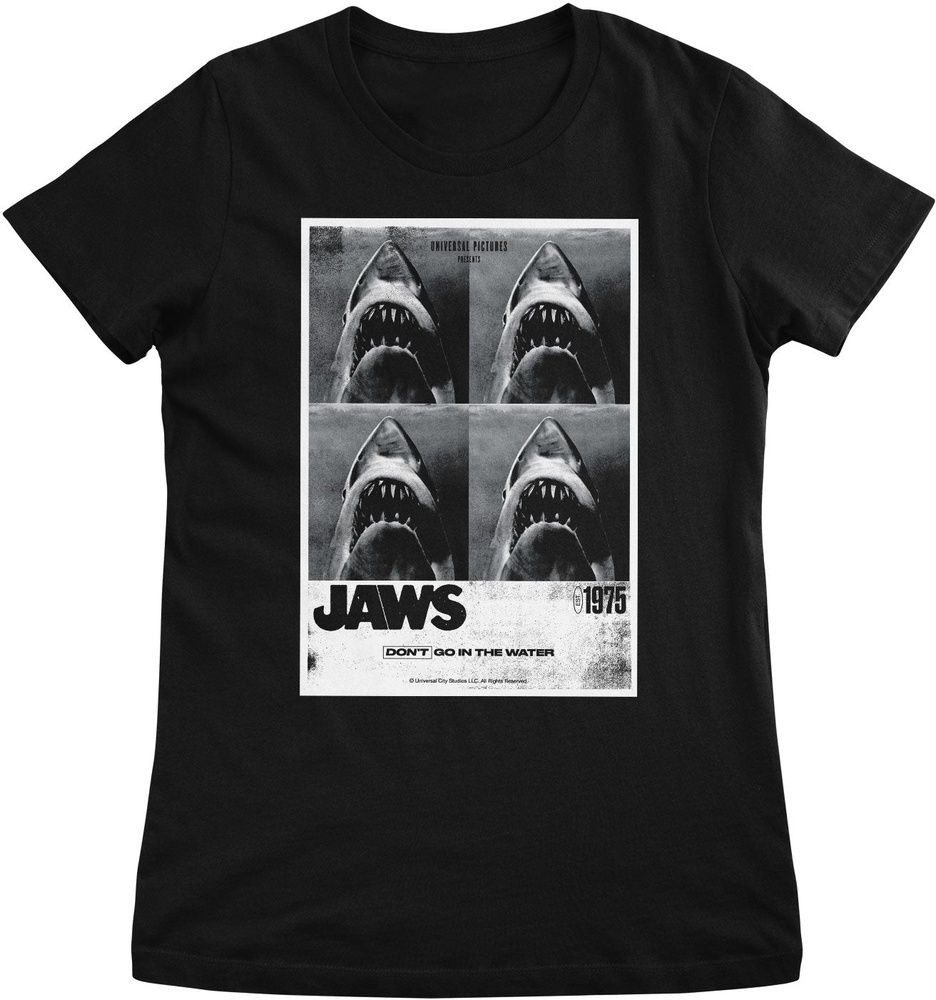 Jaws T-Shirt Don't Go In The Water Girly Tee