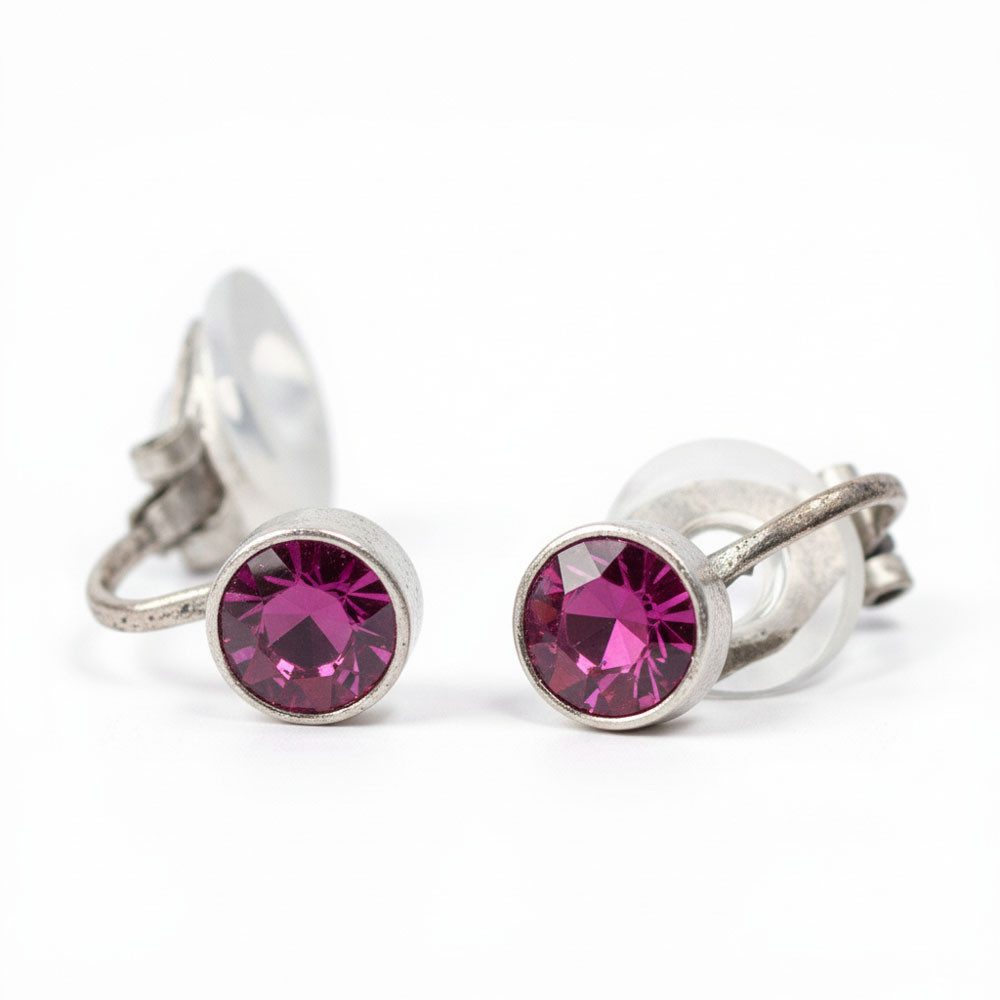 Sergio Engel Ohrclip-Set Basics Ohrclip 05 Minimalistischer Kristallohrclip günstig online kaufen