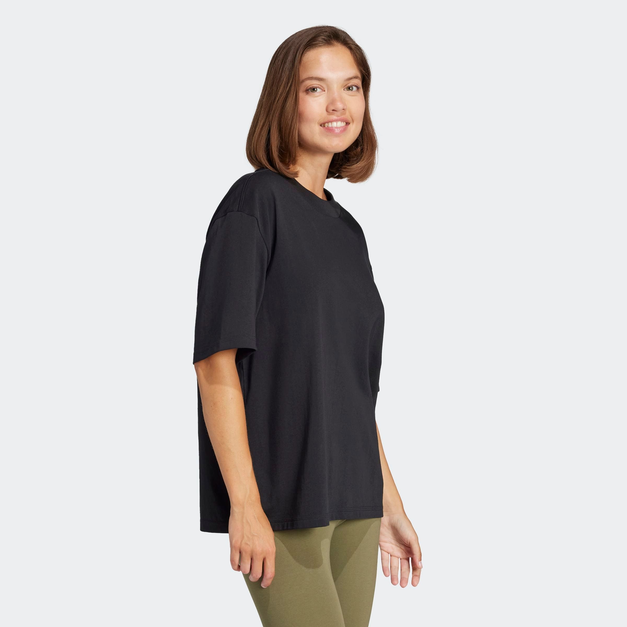 adidas Sportswear T-Shirt ESSENTIALS CONTEMPORARY LOGO BOYFRIEND