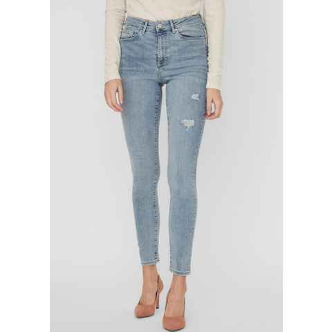 Vero Moda Skinny-fit-Jeans VMSOPHIA HR SKINNY DESTR J AM314 NOOS mit Destroyed Effekt