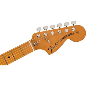 Fender E-Gitarre, Vintera II '70s Stratocaster MN Vintage White - E-Gitarre