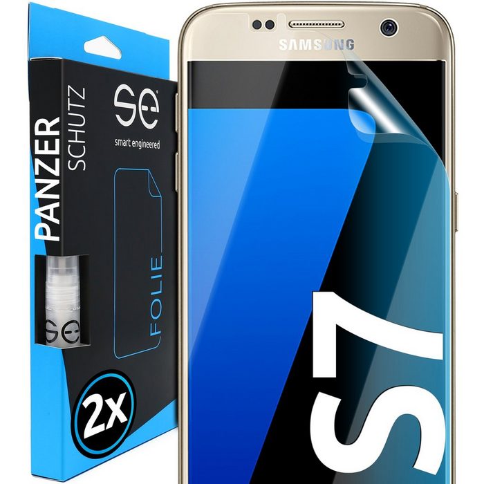 smart engineered 2x se® 3D Schutzfolie Samsung Galaxy S7 Displayschutzfolie