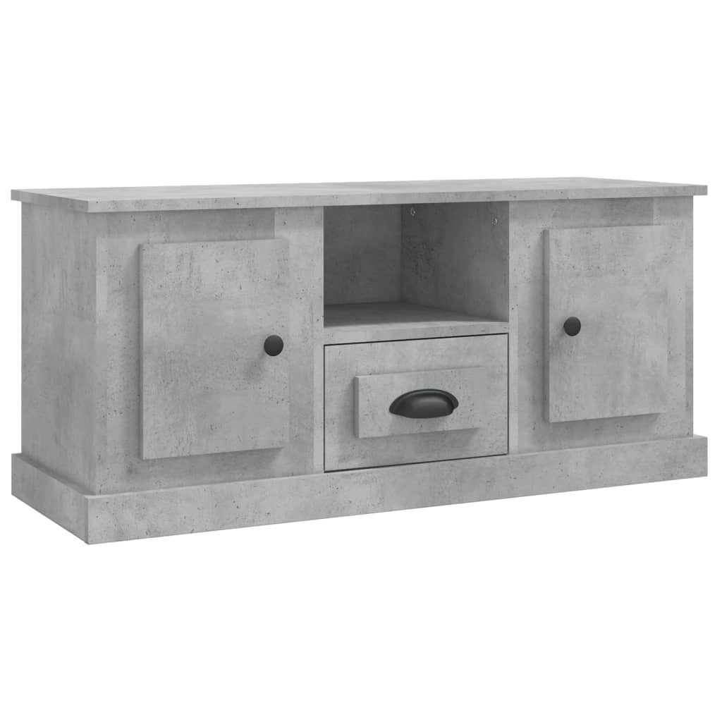 vidaXL TV-Schrank TV-Schrank Betongrau 100x35,5x45 cm günstig online kaufen