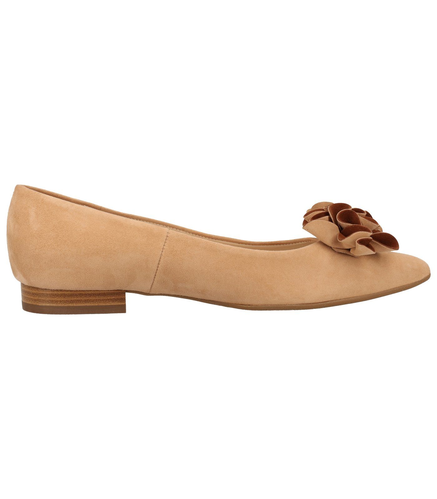 Peter Ballerina Beige Veloursleder Ballerinas Kaiser