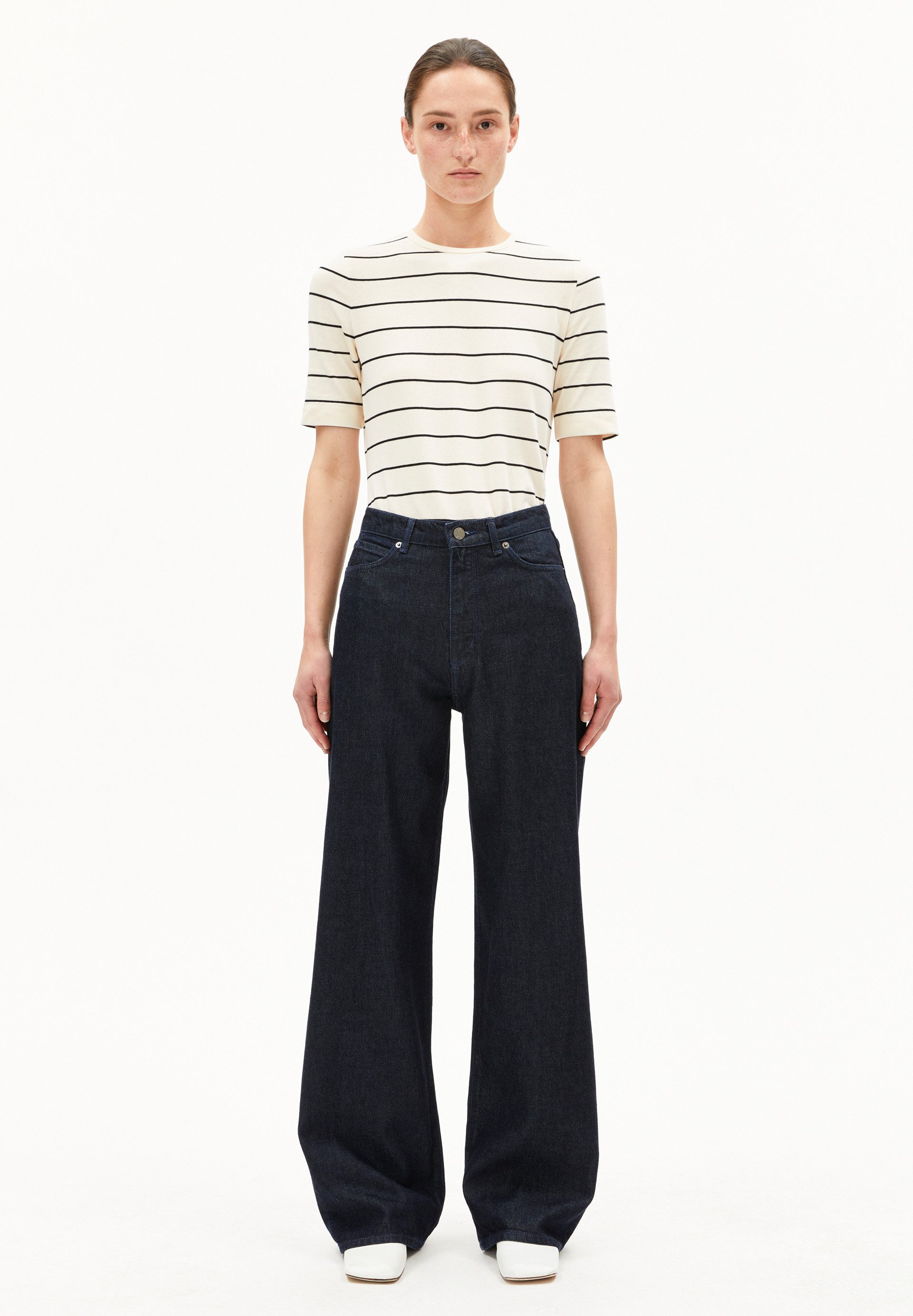 Armedangels Boyfriend-Jeans ENIJAA FLOW Wide Jeans TENCEL™ Lyocell Mix (Non günstig online kaufen