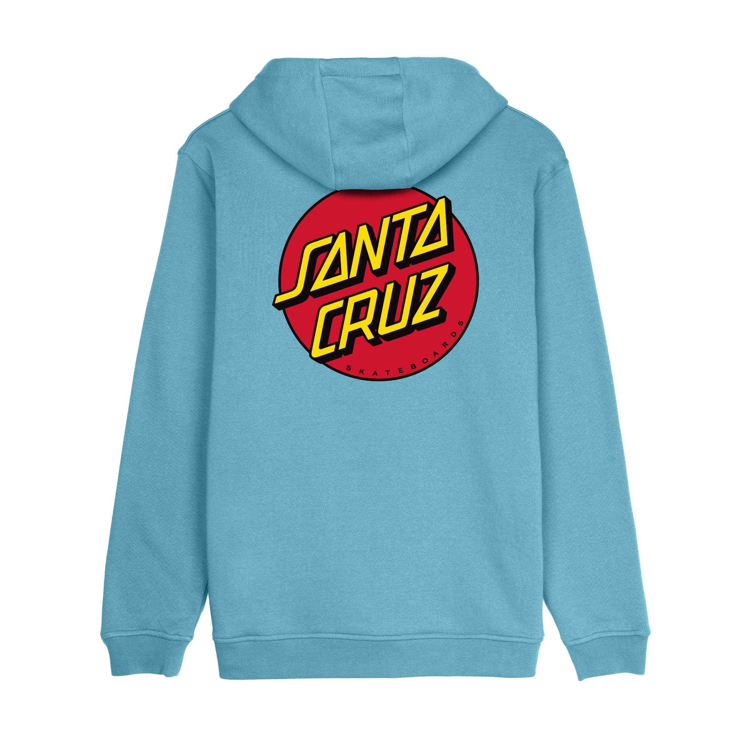 Santa Cruz Sweatshirt – Classic Dot Chest Hoodie – Kapuzenpullover