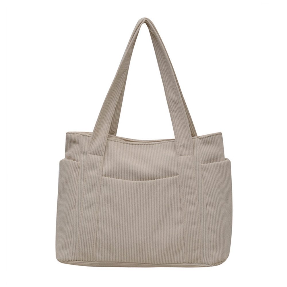 Coonoor Schultertasche Cord Tasche Damen,Tote Bag,Handtasche,Shopper günstig online kaufen