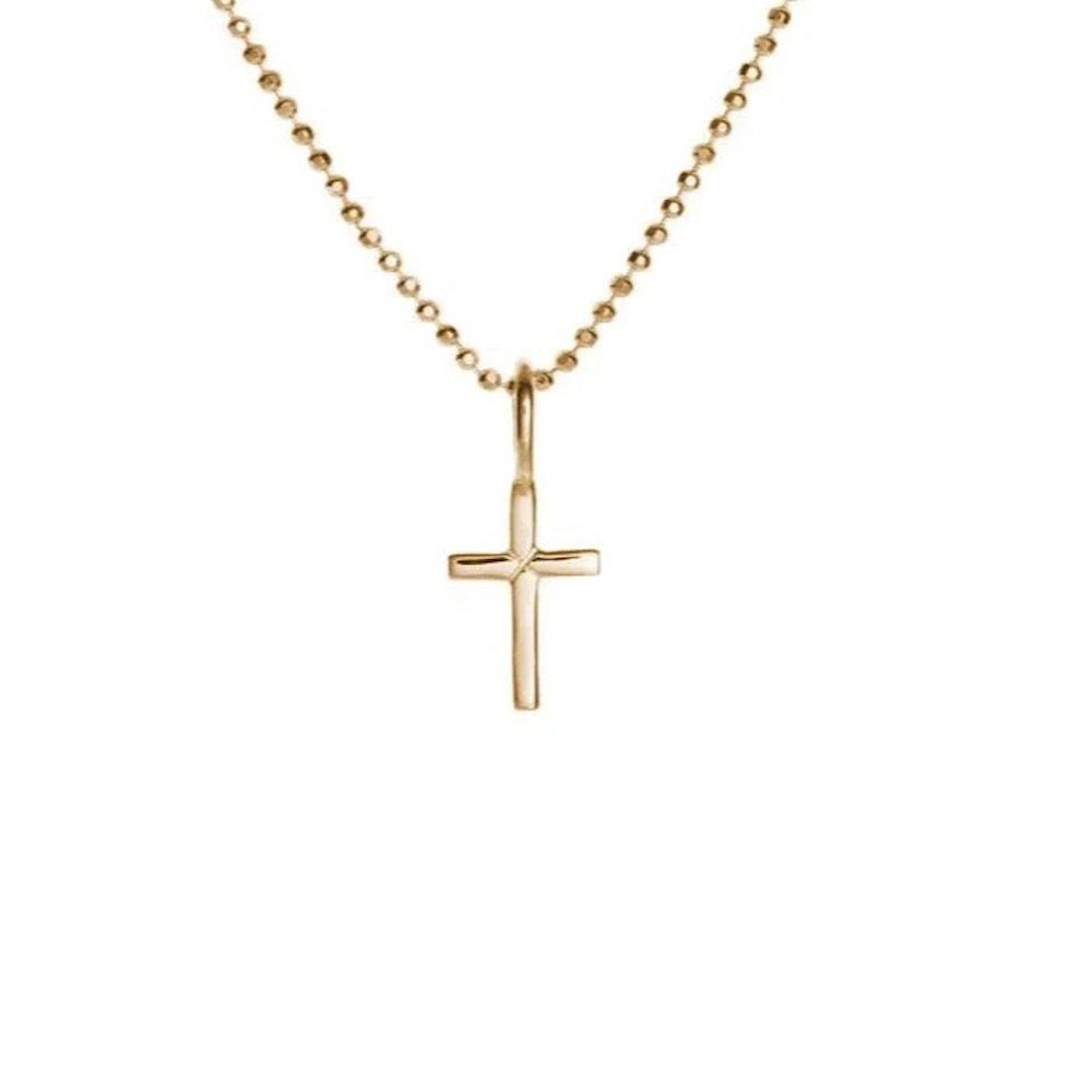 iz-el Silberkette Kette Gold KREUZ, 925 günstig online kaufen