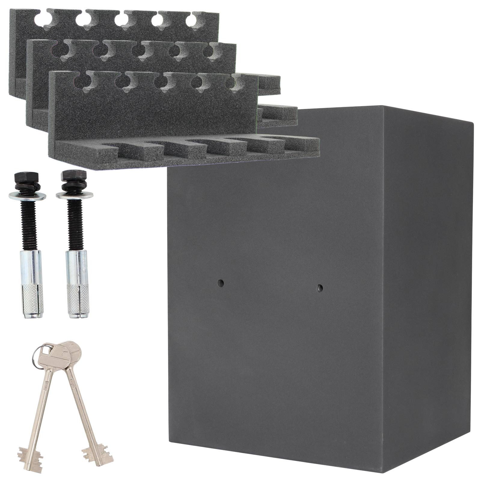 Profirst Waffenschrank Kurzwaffentresor Hawking 15 EN1 Doppelbartschloss anthrazit