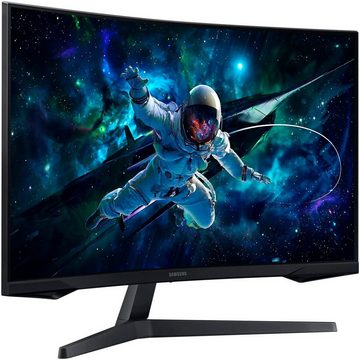 Samsung S32CG554EU Curved-Gaming-LED-Monitor (80 cm/32 ", 2560 x 1440 px, WQHD, 1 ms Reaktionszeit, 165 Hz, VA LED)