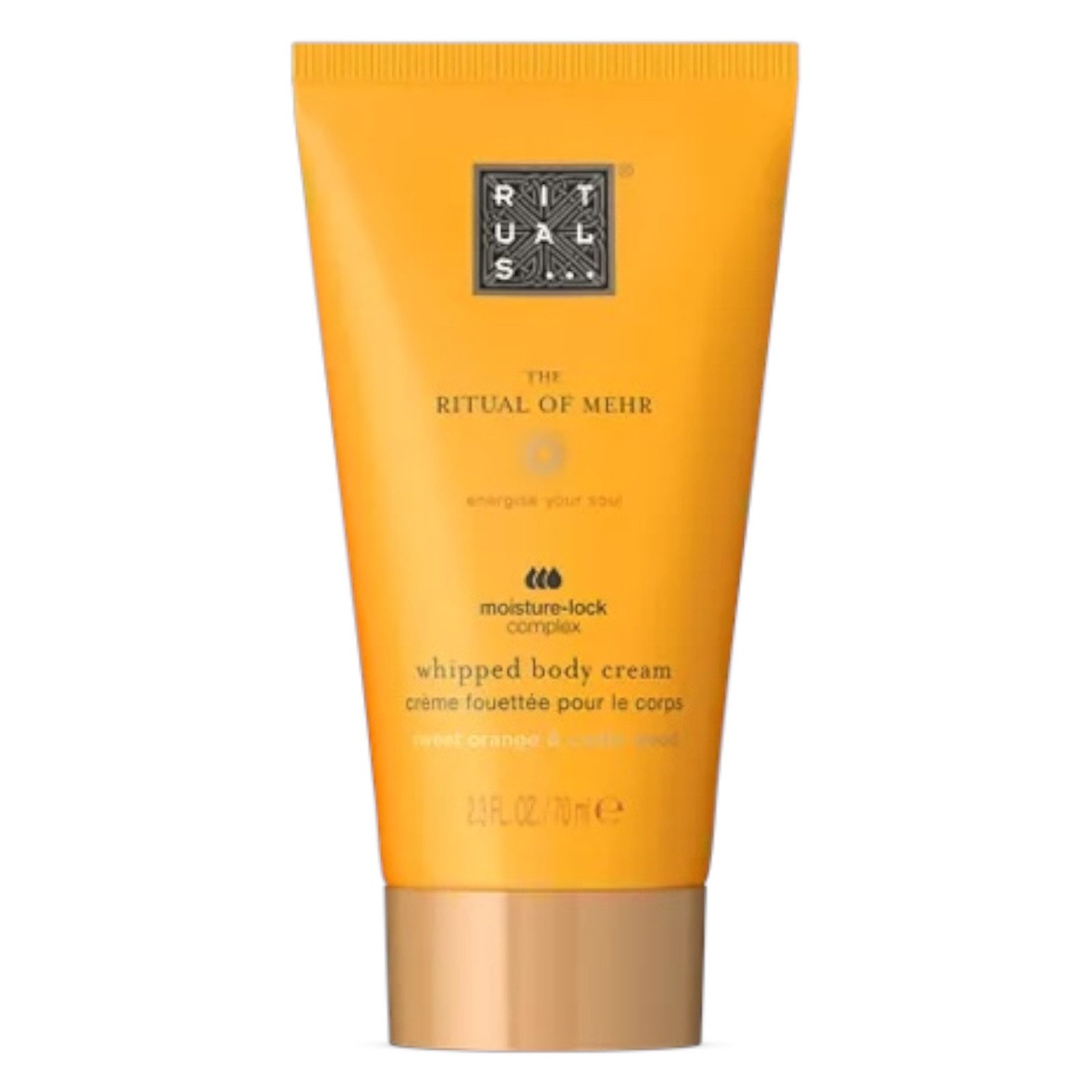 Rituals Körpercreme 70 ml The Ritual of Mehr Body Cream 70 ml, Eleganter Duft aus Süßorange und Zedernholz