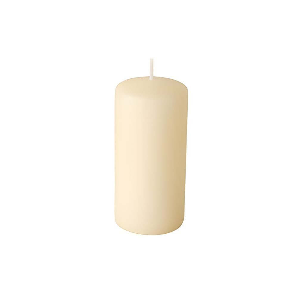 PAPSTAR Stumpenkerze Stumpenkerzen Ø 50 mm, 100 mm creme 8 Stk