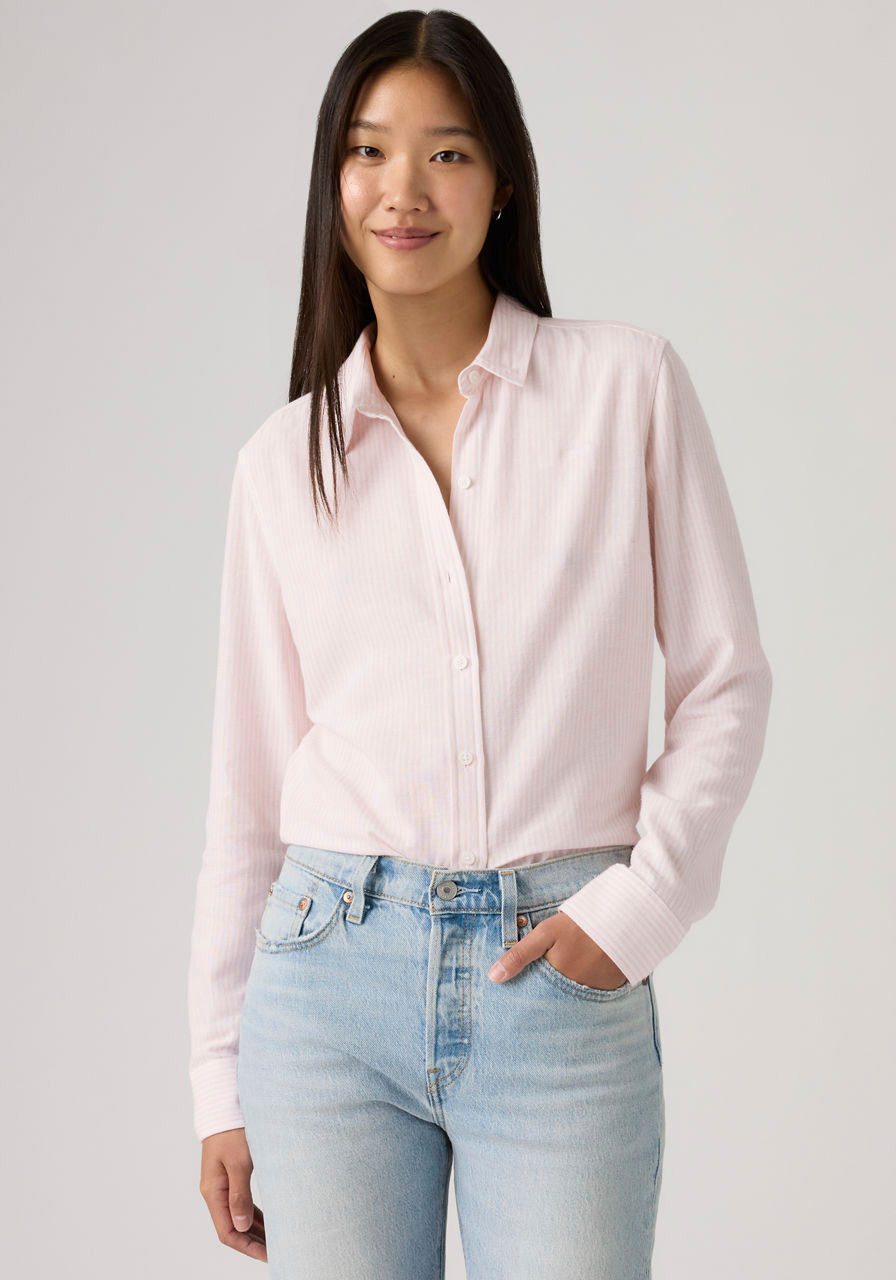 Levi's® Hemdbluse The Classic Kleine Logo-Stickerei auf der Brust