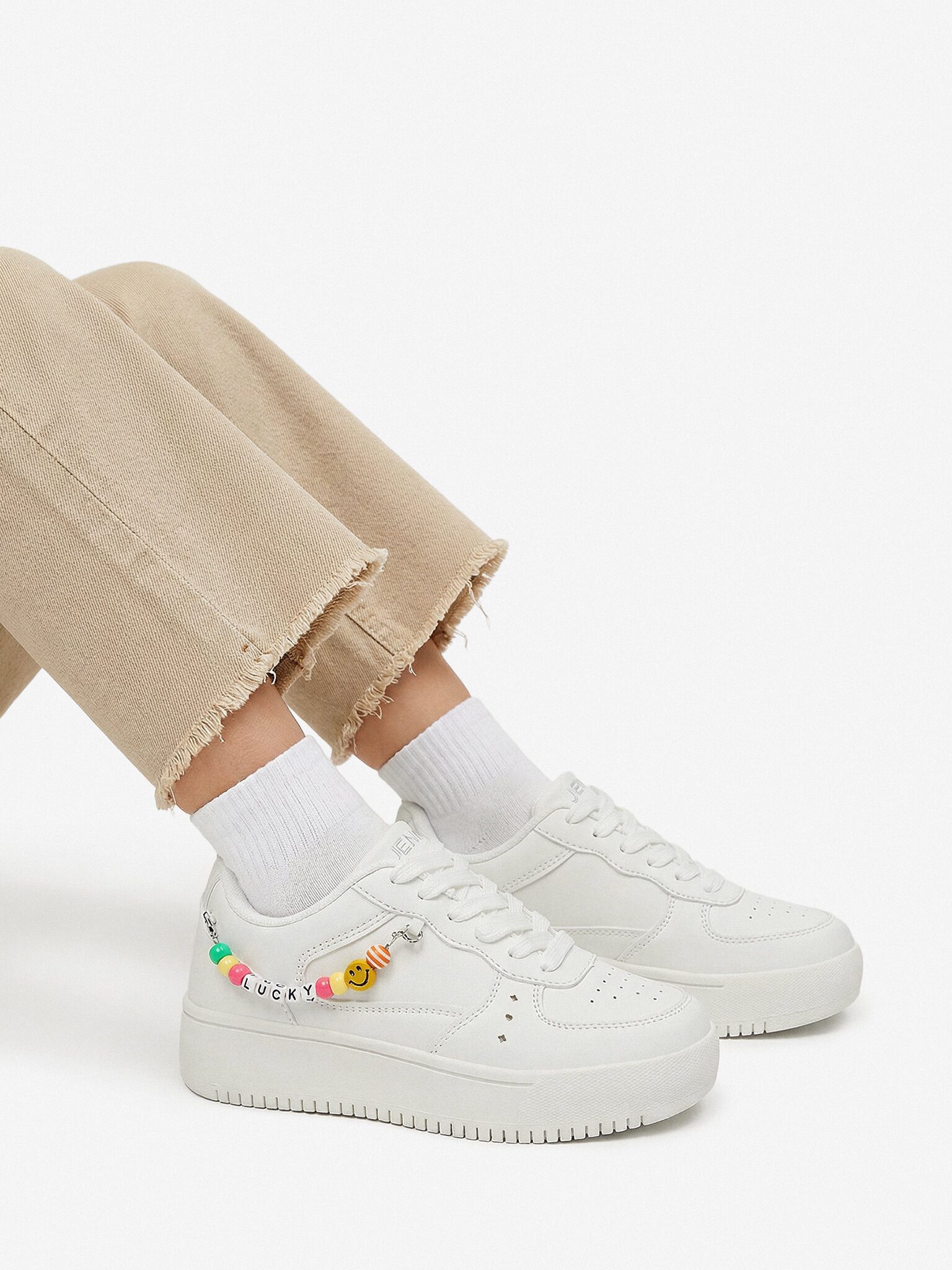 Jenny Jenny Sneakers Mädchen Weiß JENNY-CEO-3310606A Weiß Sneaker