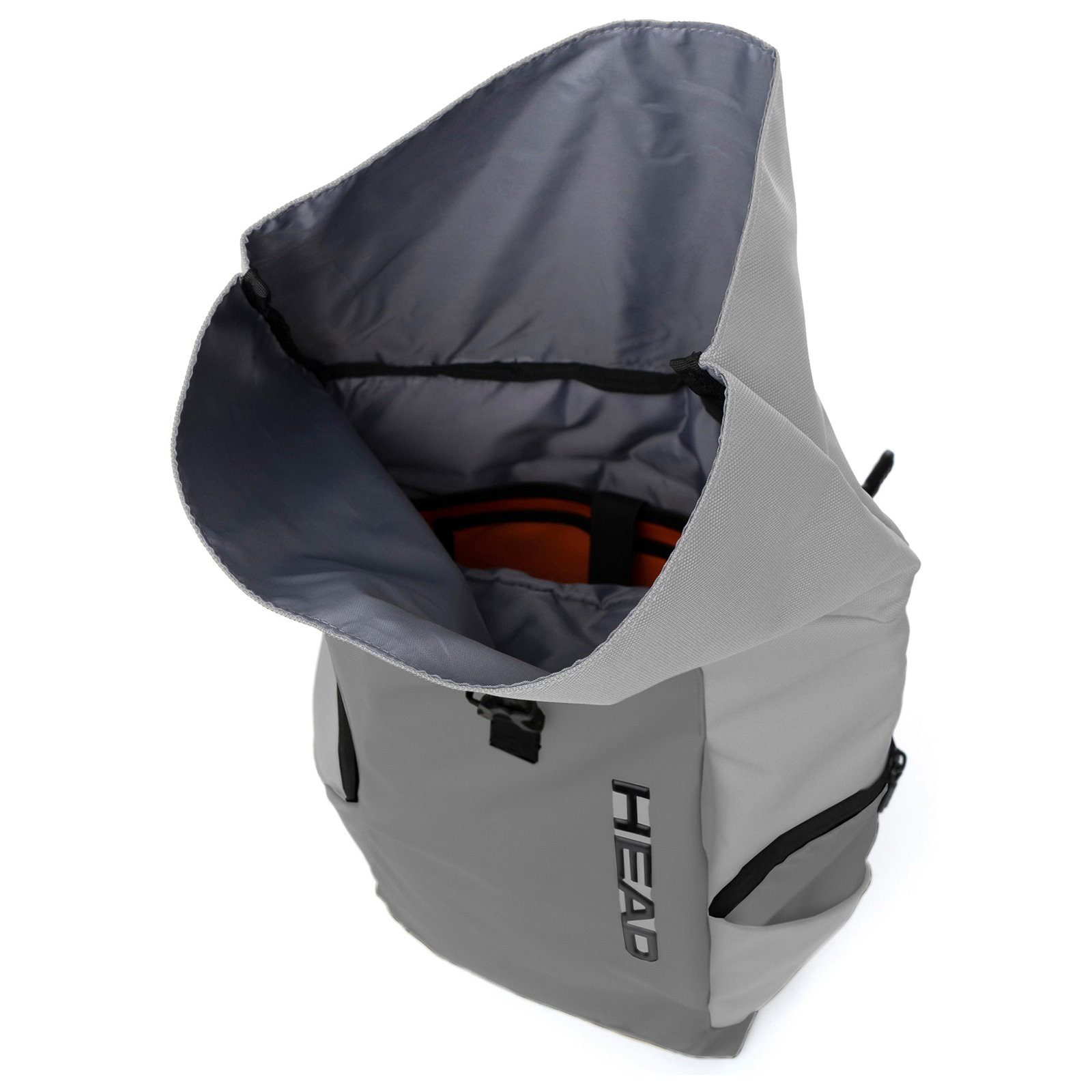 Head Sportrucksack Head Unisex Sportrucksack Coated, Sportrucksack Coated Polyester, hellgrau ca. 27cm x ca. 45cm